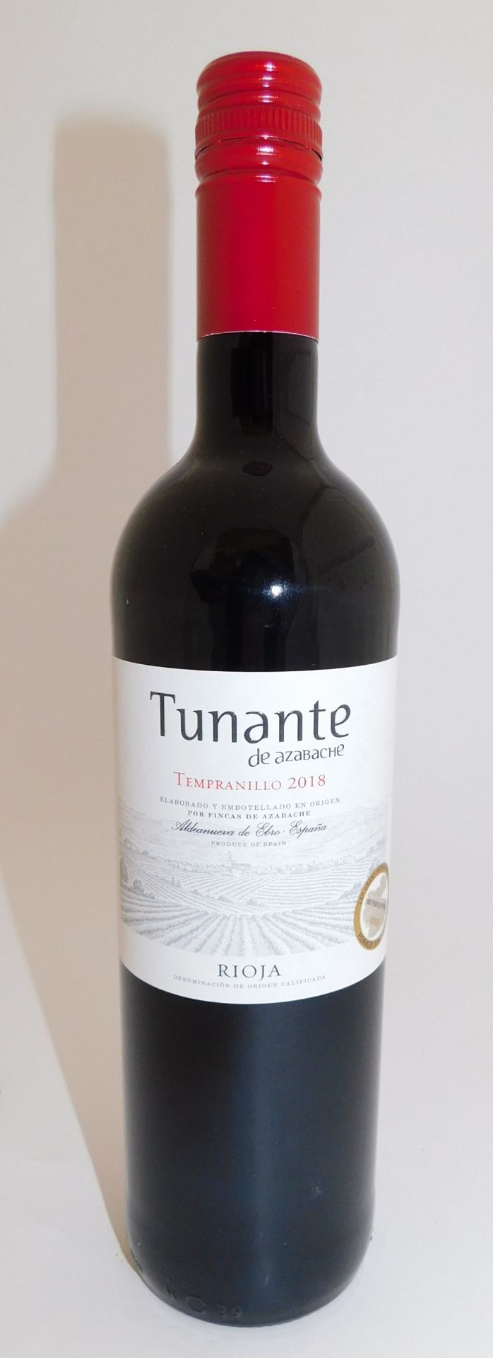 24 Bottles of Turnate de Azabache Tempranilllo 2018 Rioja, 75cl (Located Stockport – See General