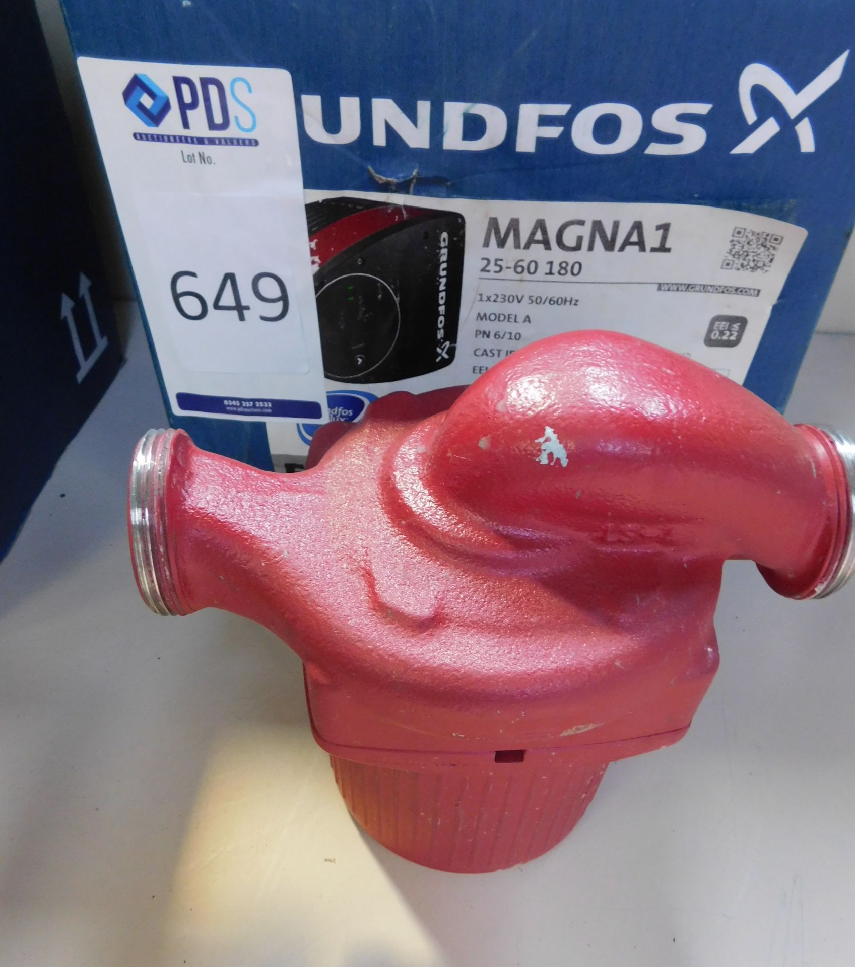 Grundfos UPS25-55 Pump Head (Part Number 95906772) (Located Brentwood, See General Notes for More