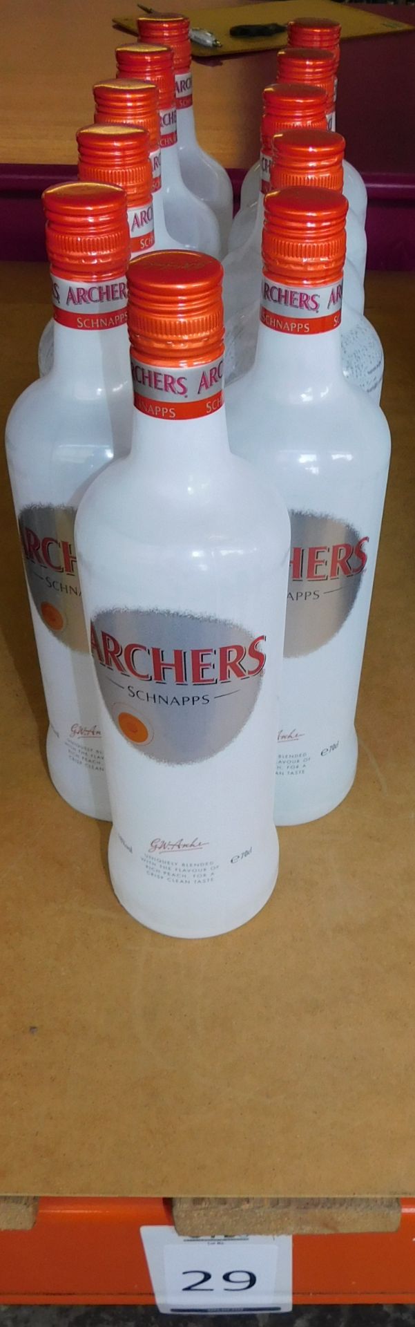 11 Bottles of Archers Schnapps, 70cl (Located Stockport – See General Notes for More Details) - Image 2 of 2