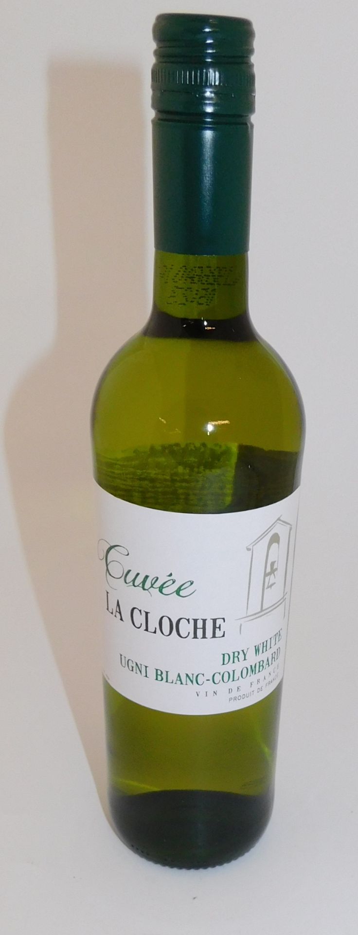 24 Bottles Cuvee La Cloche Dry Blanc Colombard, 75cl (Located Stockport – See General Notes for More