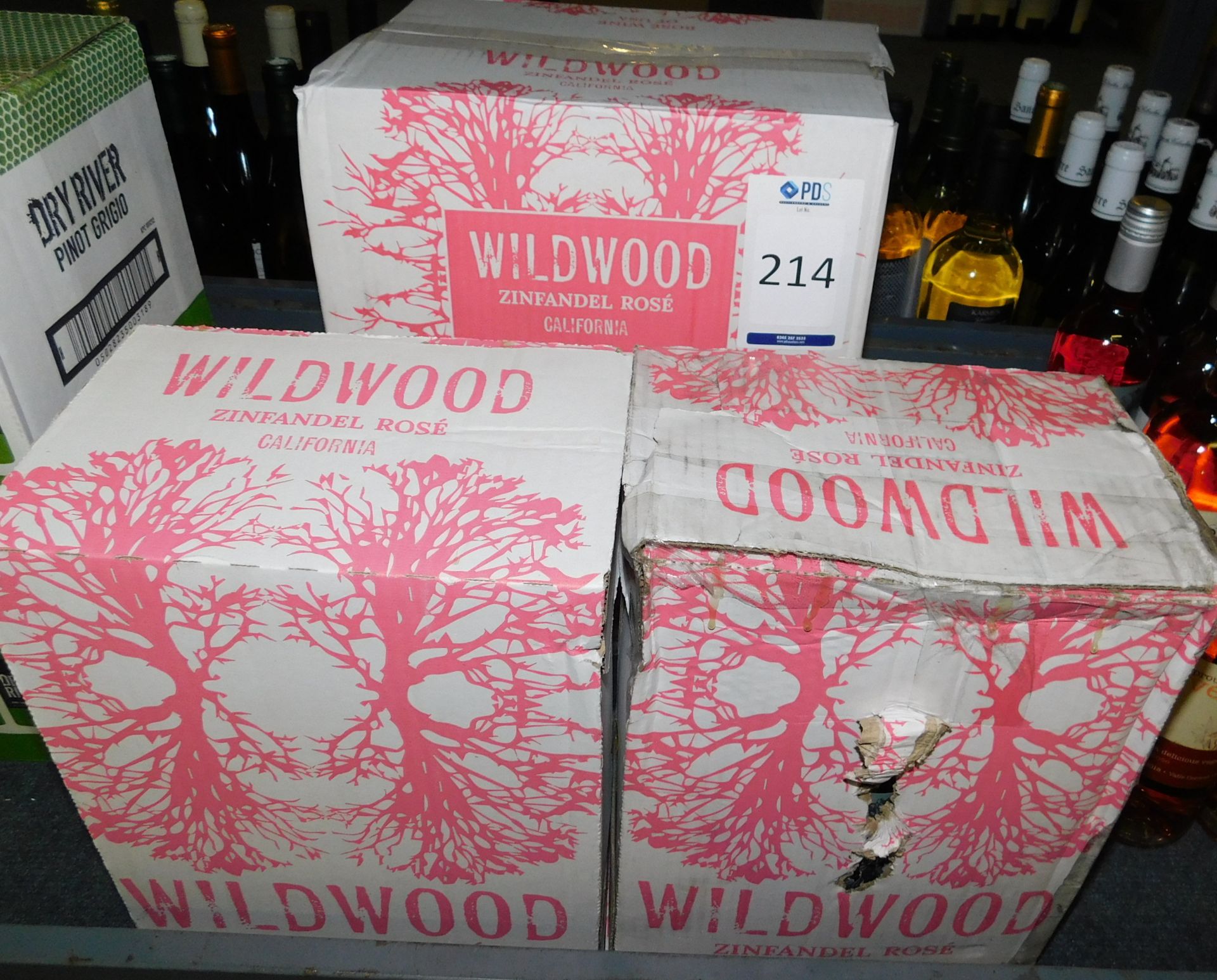 12 Bottles Wildwood Zinfandel Rose, 75cl and 48 Bottles Wildwood Zinfandel Rose, 187ml (Located - Image 2 of 2