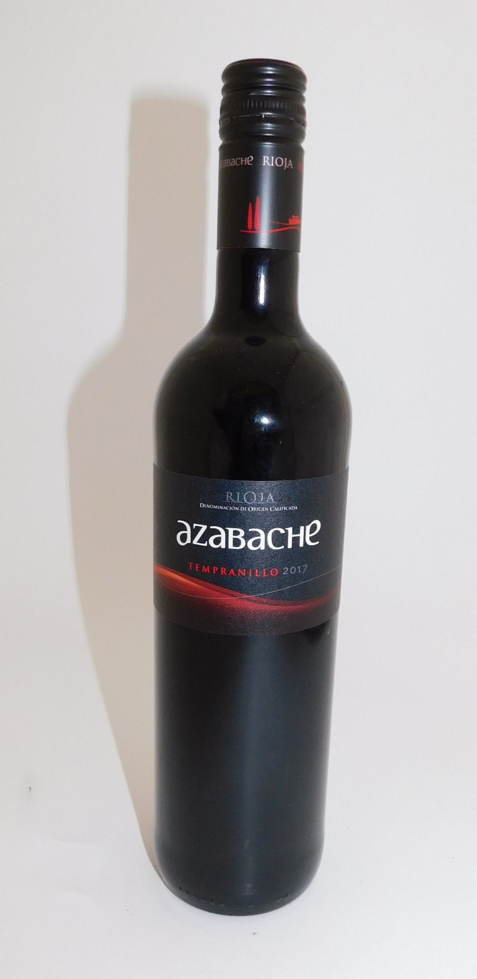 24 Bottles of Azabache Tempranillo 2017 Rioja, 75cl (Located Stockport – See General Notes for