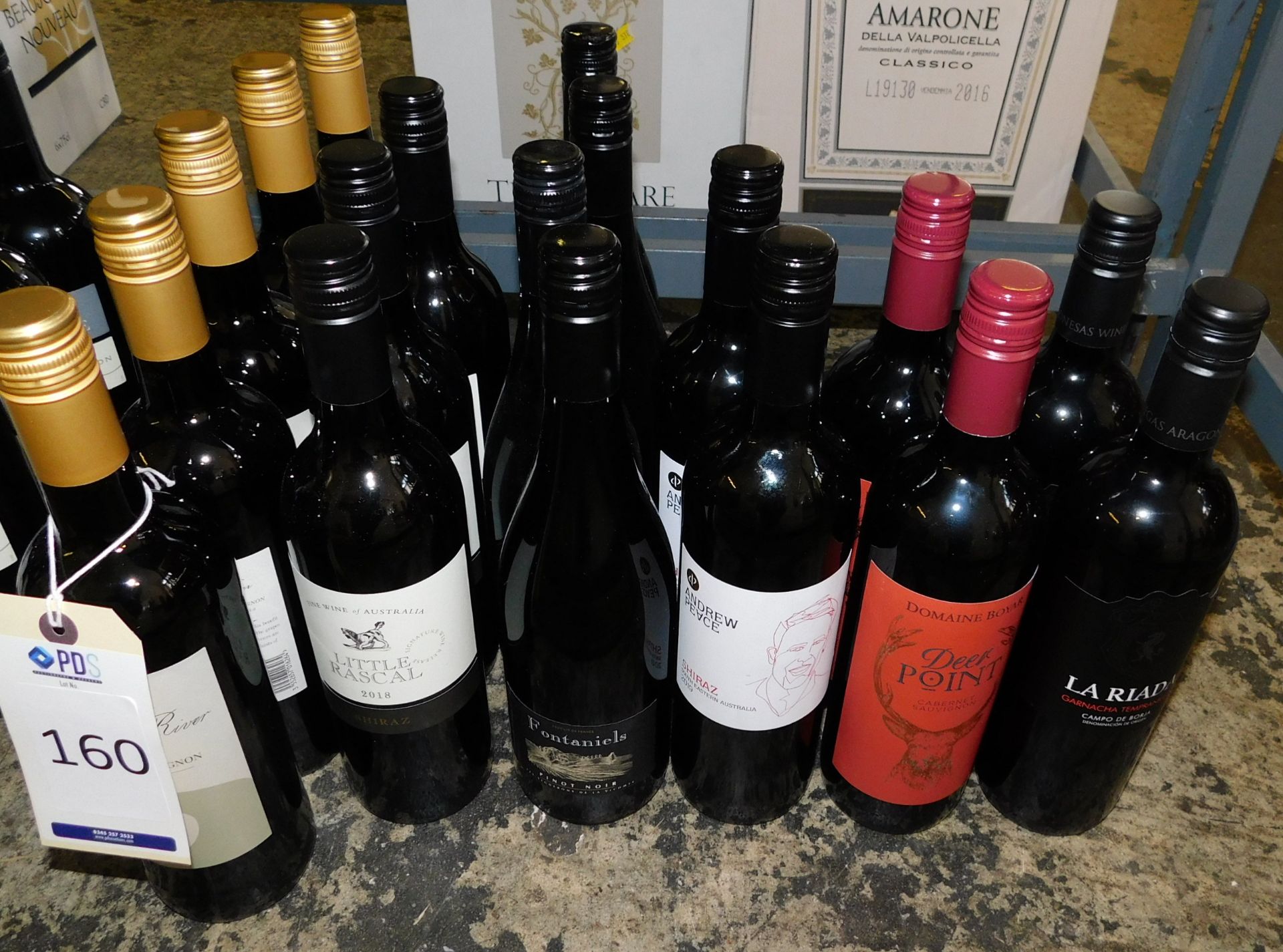 18 Bottles Red Wine, Various (Located Stockport – See General Notes for More Details)