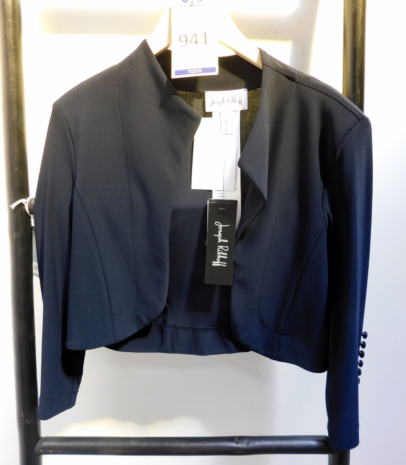 Joseph Ribkoff Jacket, Style: 32083H, Shade: Midnight Blue, Size 10 (Located Brentwood, See