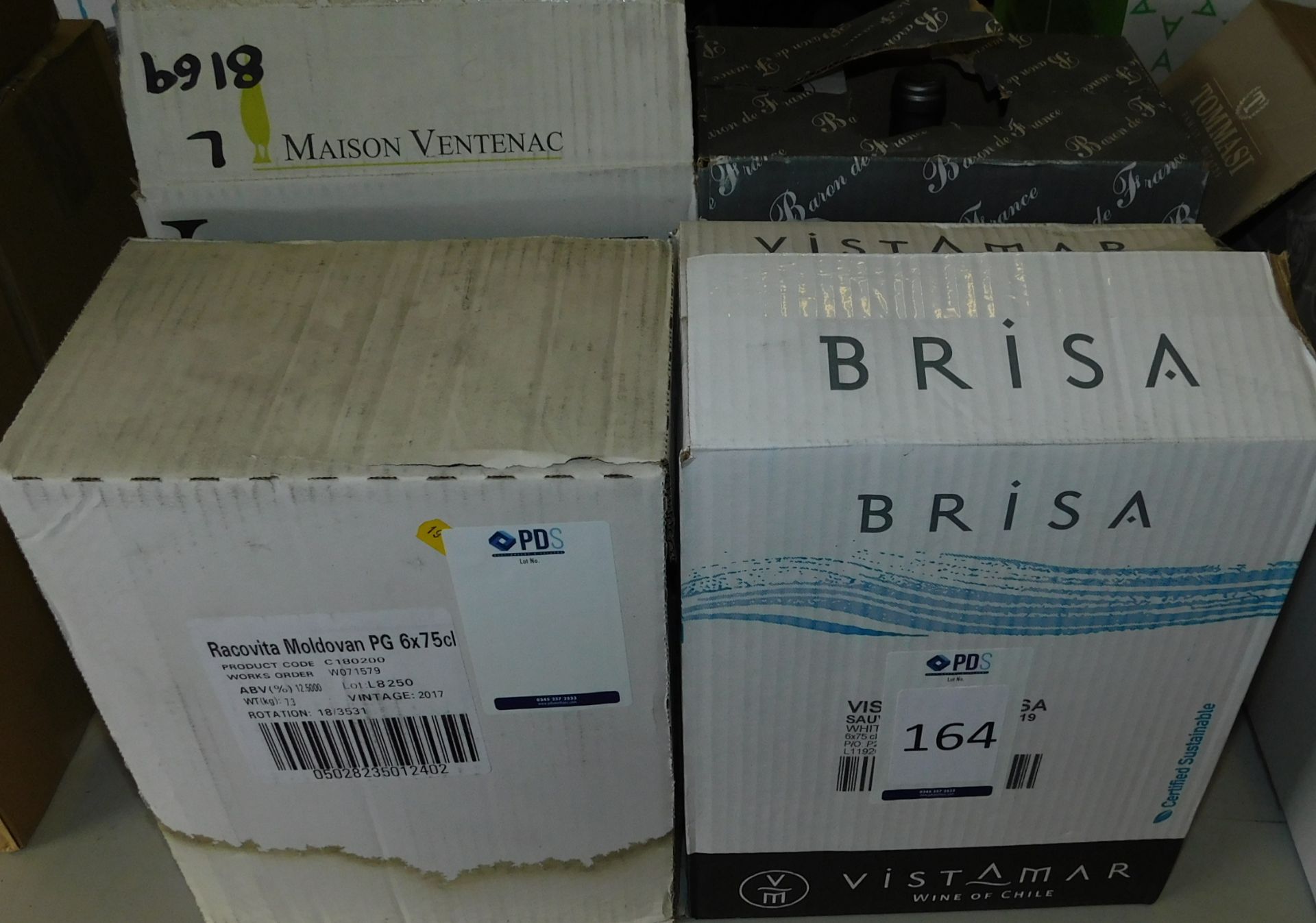 24 Bottles to Include 6 Brisa Sauvignon Blanc, 75cl, 6 Baron de France Sweet White Wine, 75cl, 6 - Image 2 of 2
