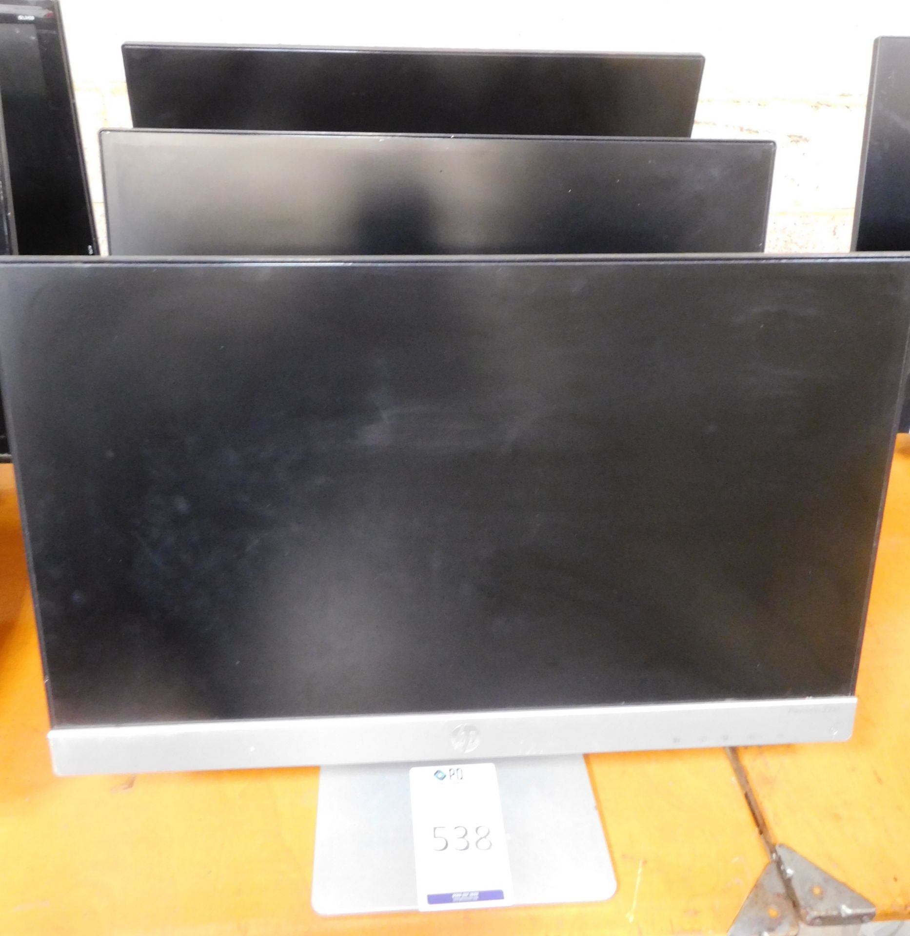Three HP 22xi21.5inch LED Backlit Monitors (Located Brentwood, See General Notes for More Details)