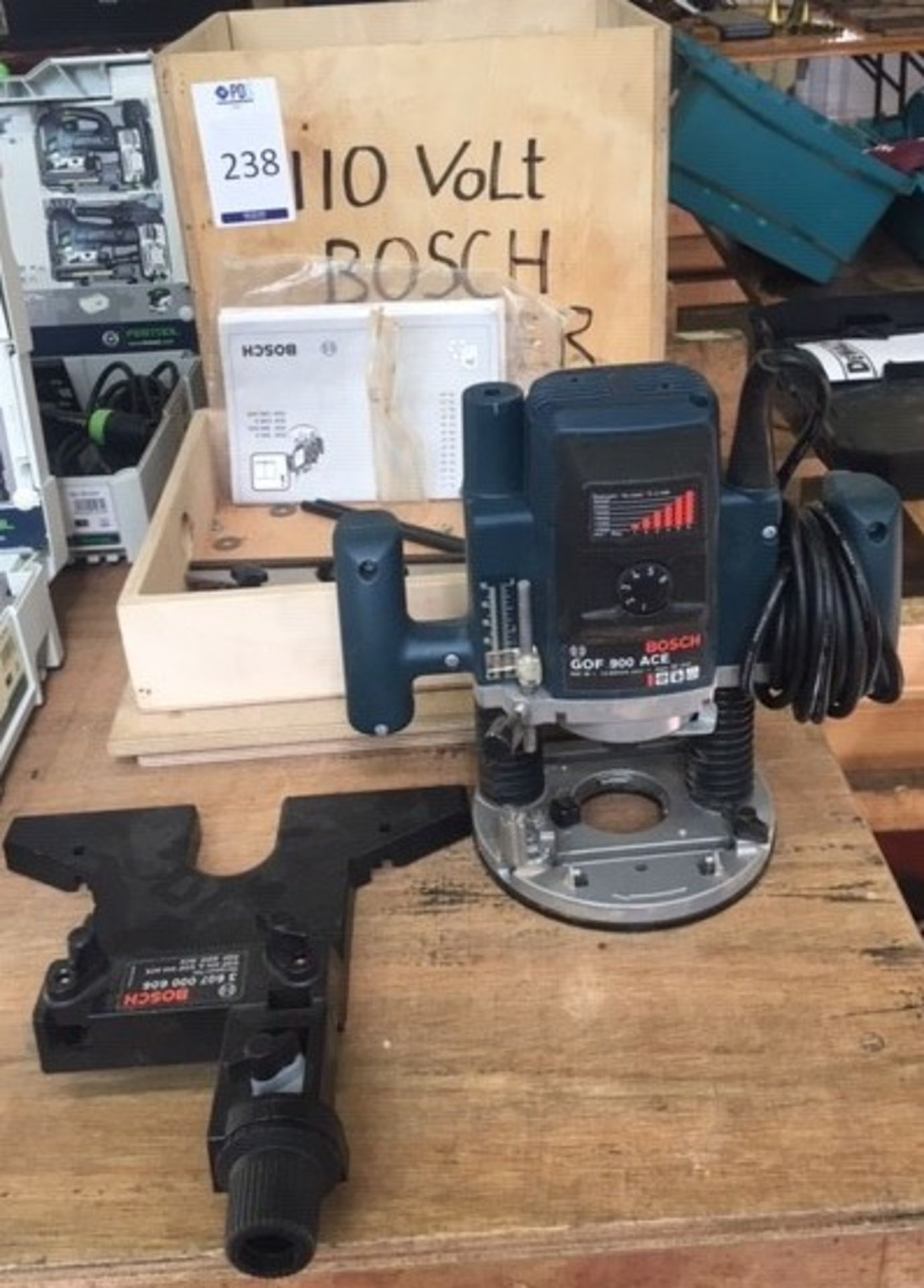 Bosch 110v Router (Located Bethnal Green – Please see General Notes for More Detail)