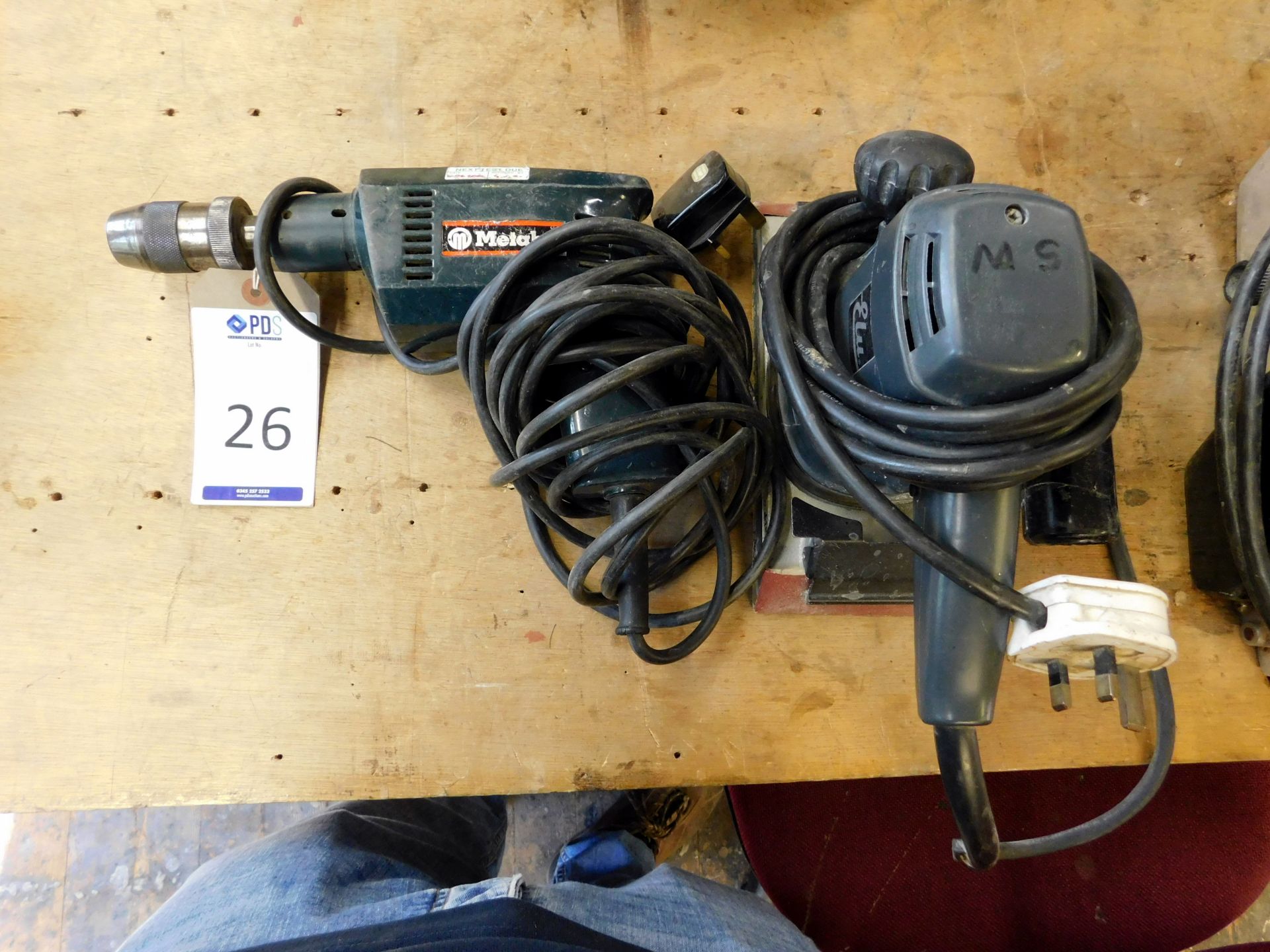 Mutabo 240v Drill & An Elu Pad Sander (Located Bethnal Green – Please see General Notes for More