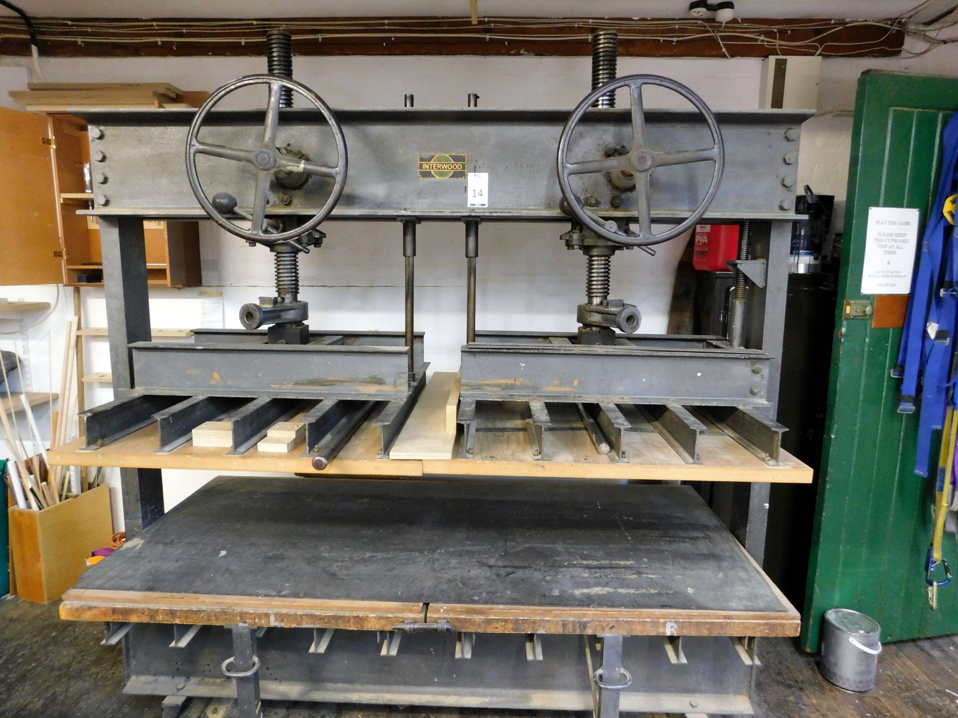Interwood Skinnin Grove Manual Wood Forming Press (Located Bethnal Green – Please see General