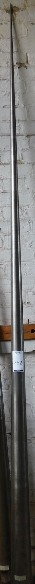 Tapered Steel Mandril, 10’ 6”, 12'' Diameter (Located Bethnal Green – Please see General Notes for