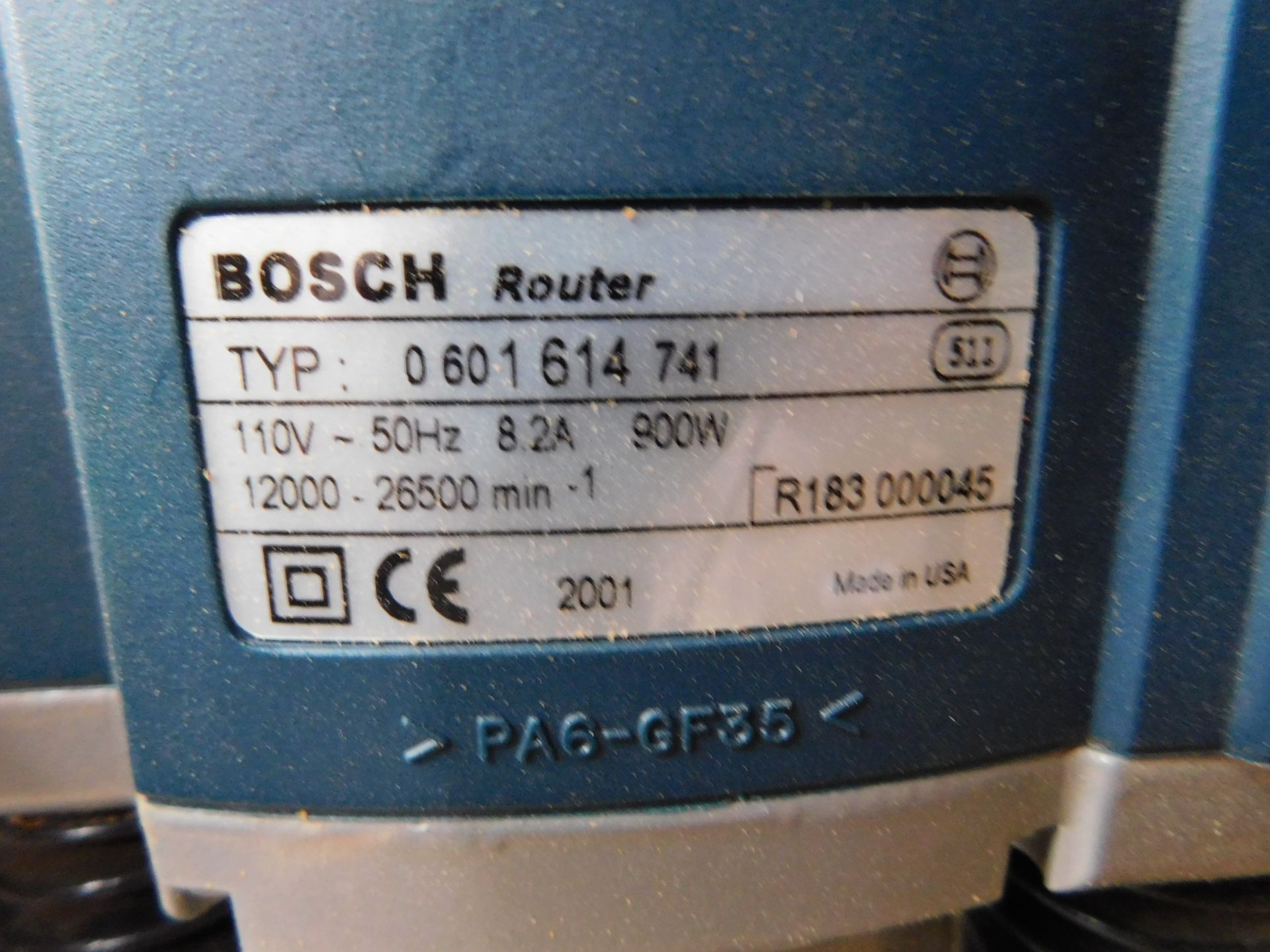 Bosch 110v Router (Located Bethnal Green – Please see General Notes for More Detail) - Image 2 of 2