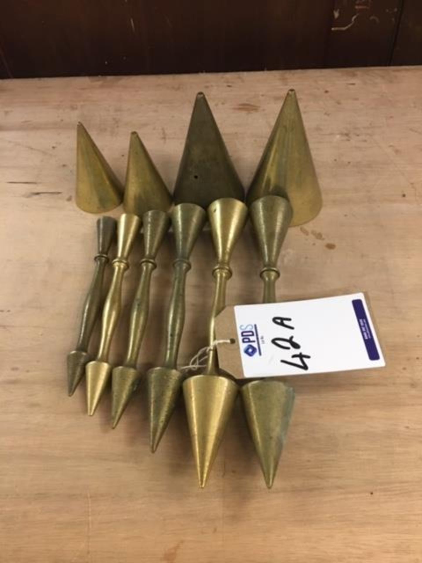 Set of Vintage Brass Tuning Cones (Located Bethnal Green – Please see General Notes for More