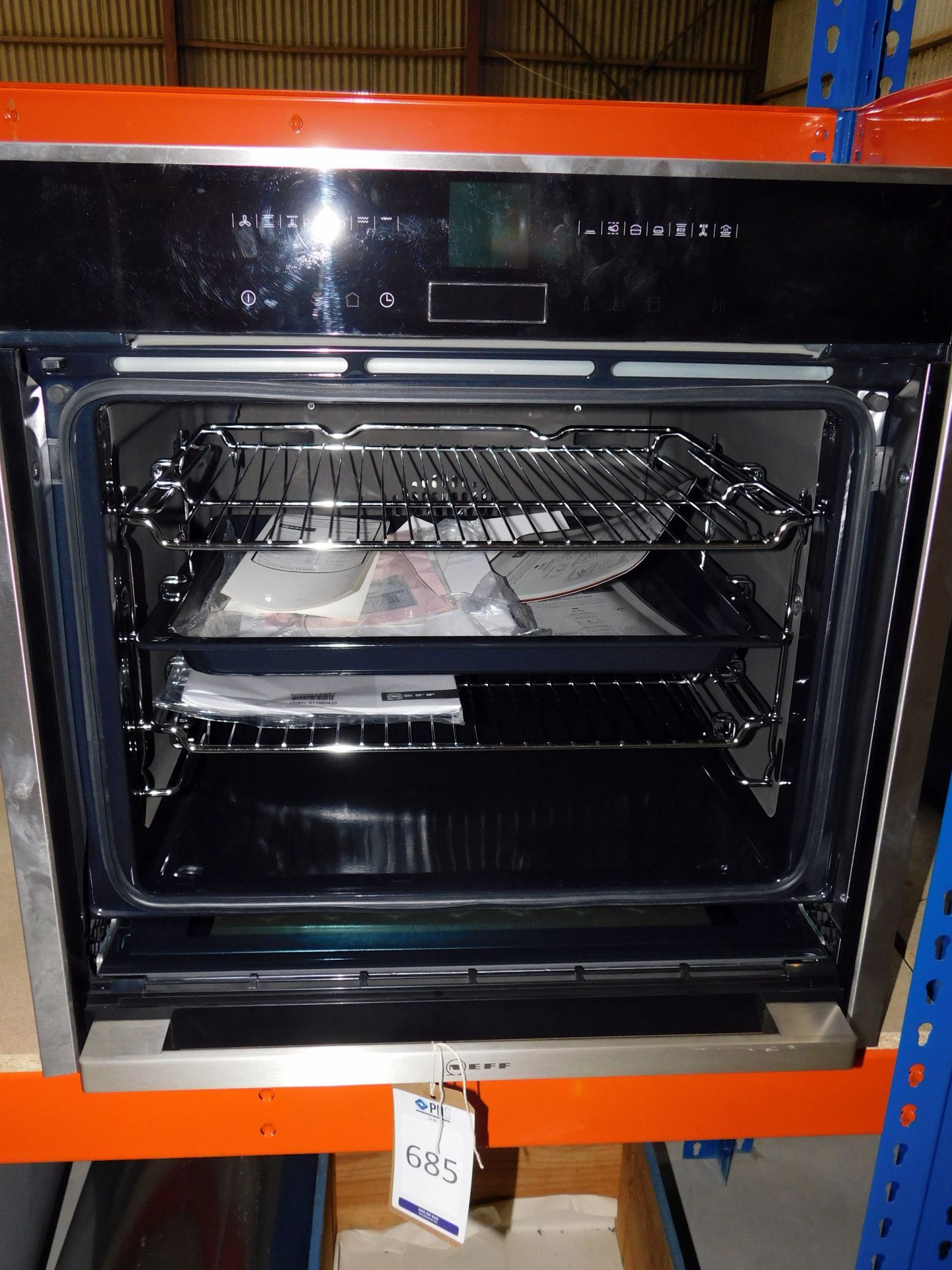 NEFF Model HM11VOC Single Electric Oven (ex-display) (Located Brentwood, See General Notes for - Image 3 of 4