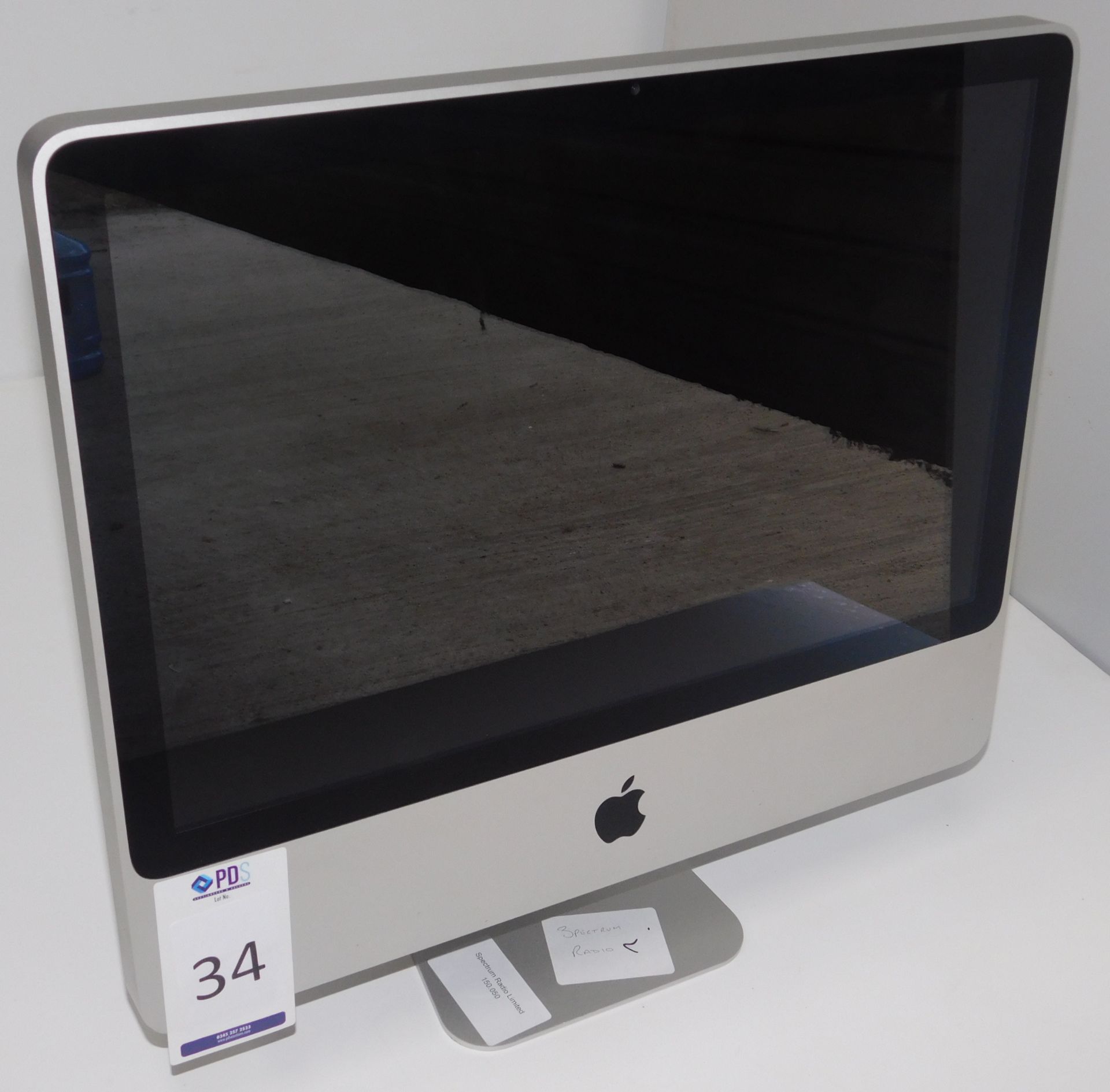 Apple iMac, 20 Inch Display, 2.66GHz, Core 2 Duo (2009), Serial Number: YM9031FJ0TF (Located