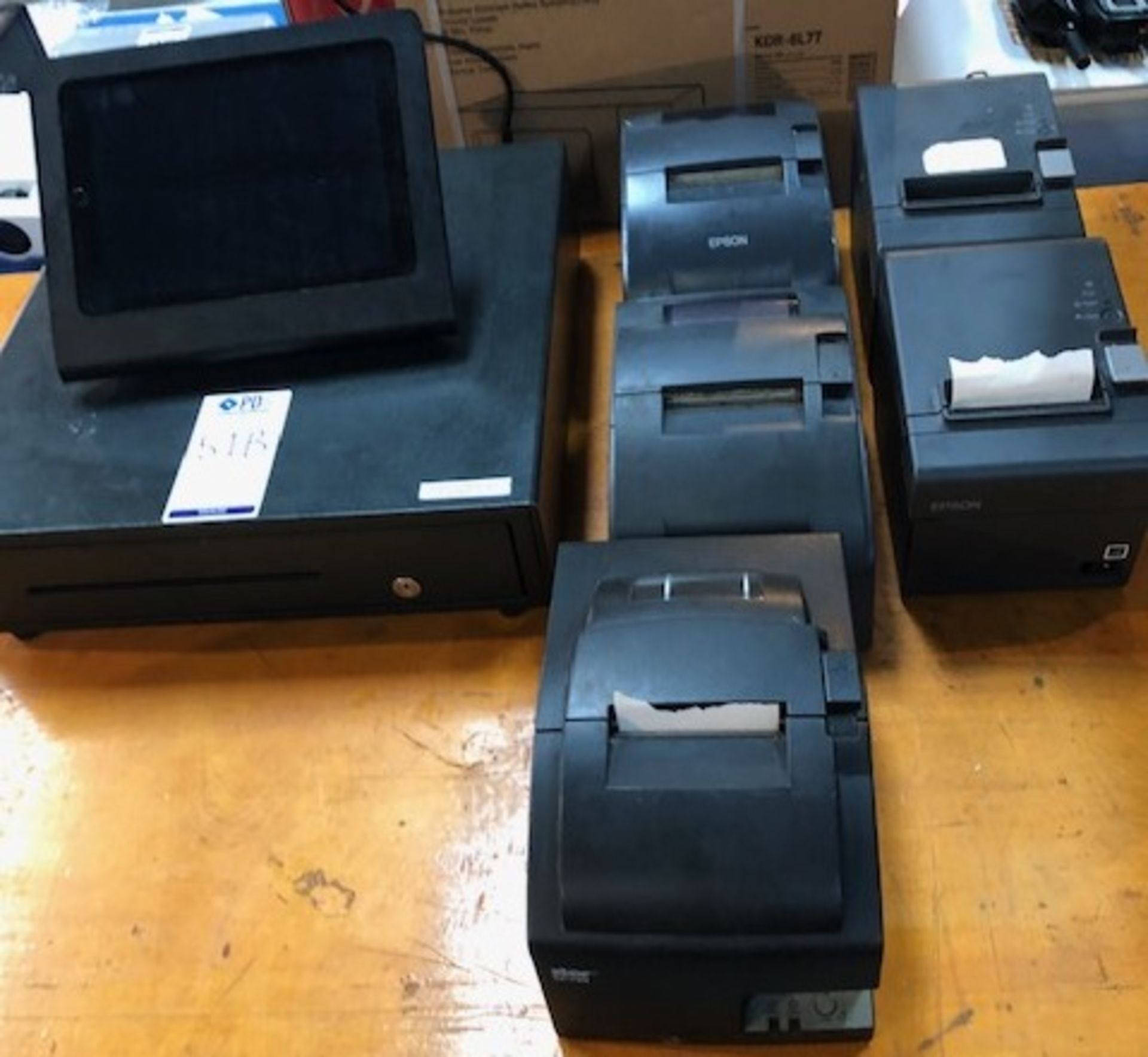 Touch Screen Epos Cash Drawer & 5 Receipt Printers (Located Brentwood, See General Notes for More
