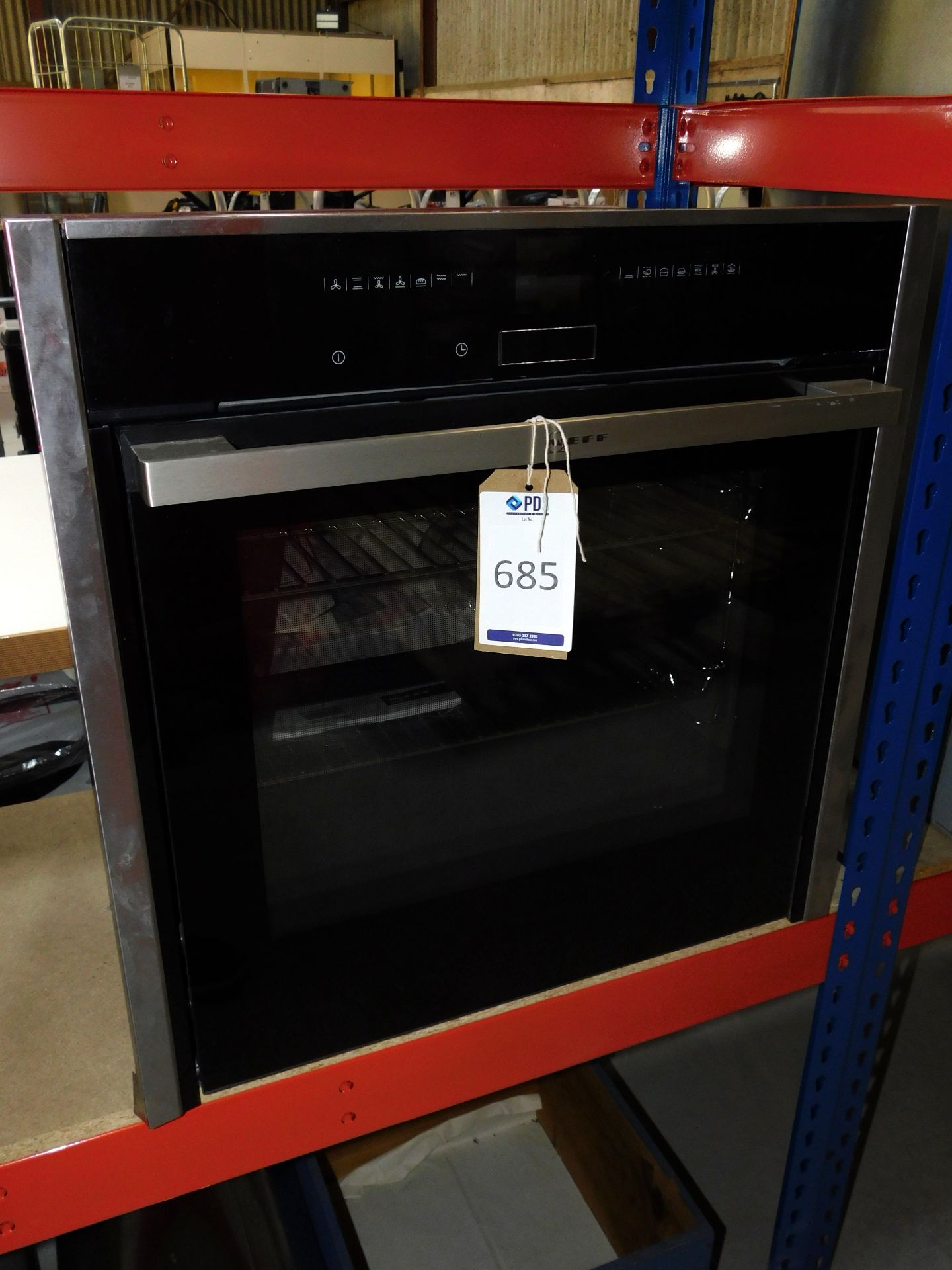 NEFF Model HM11VOC Single Electric Oven (ex-display) (Located Brentwood, See General Notes for - Image 2 of 4