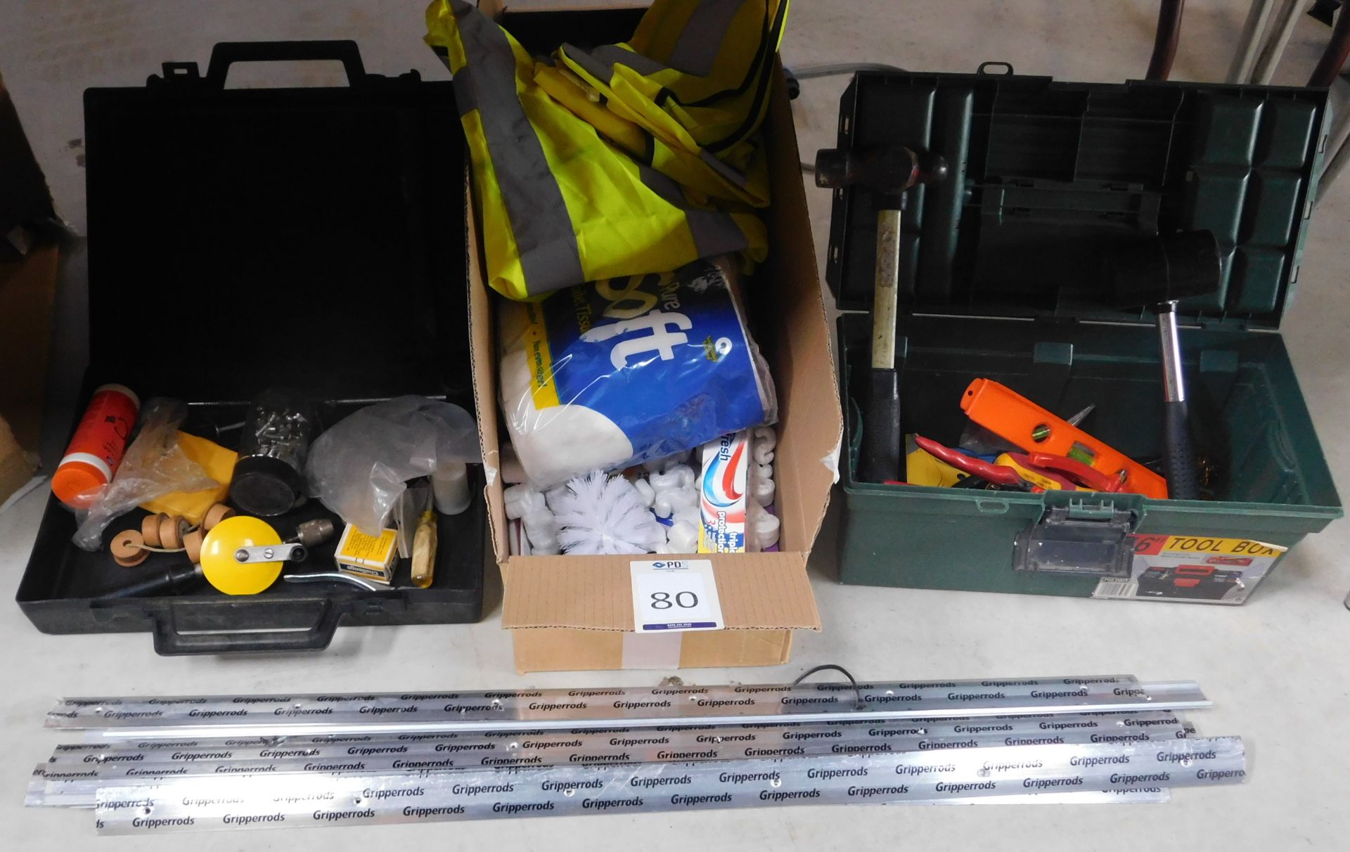 Gripperrods, Quantity of Hand Tools & Miscellaneous Items (Located Brentwood, See General Notes