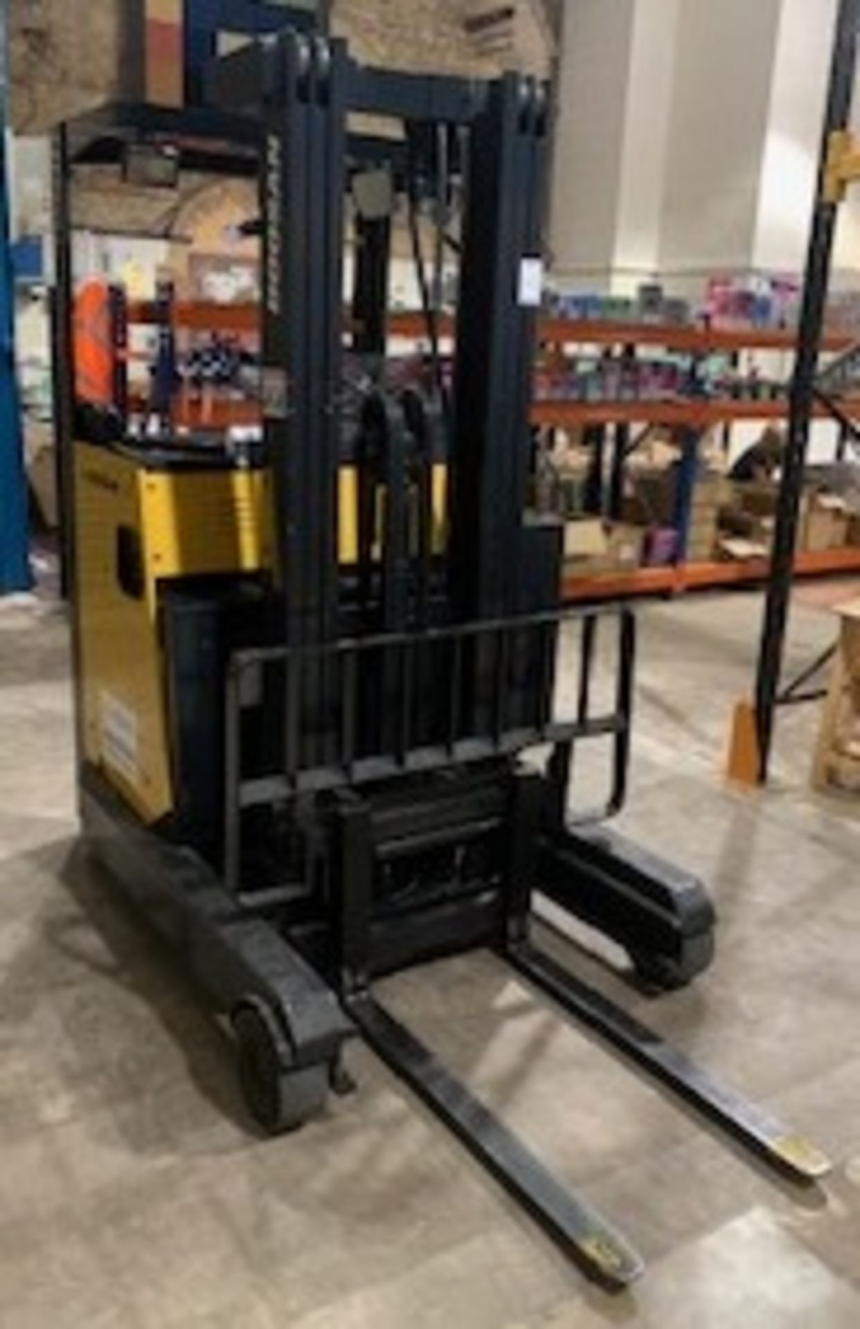 Doosan BR16JW reach truck serial number C8-01070 (2006) (Located Towcester, See General Notes for