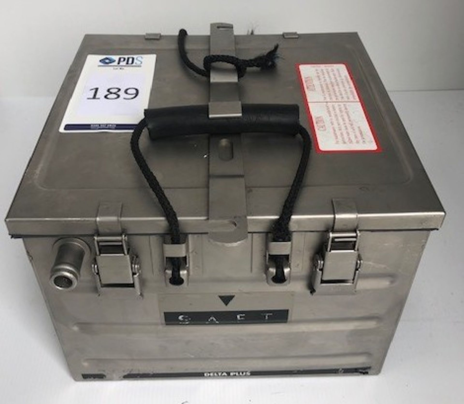 SAFT Delta Plus Nickel Cadmium Aircraft Battery, EBAS Ref; J01213 (Located Brentwood, See General