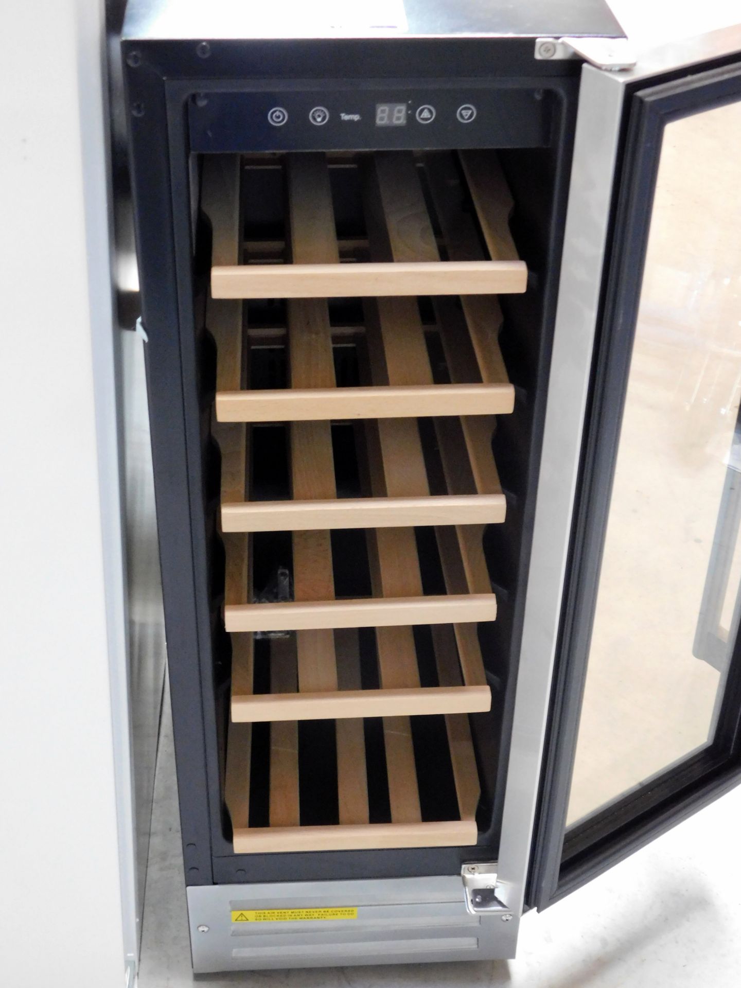 Model Win30.1 Domestic Refrigerated Wine chiller (ex-display) (Located Brentwood, See General - Image 2 of 2