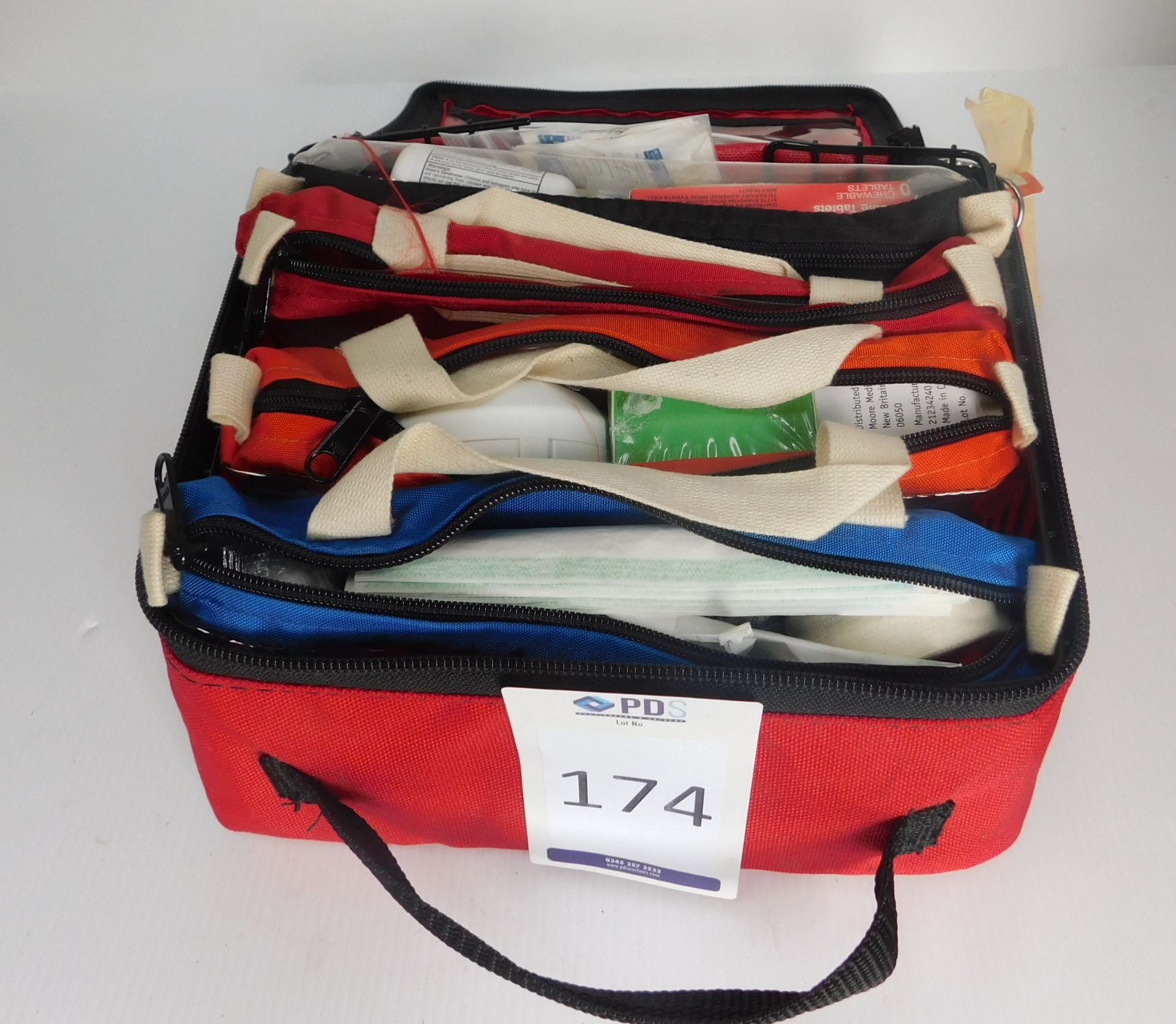 Access Assistance Aircraft First Aid Kit & Powder Fire Extinguisher, 1KG (Located Brentwood, See