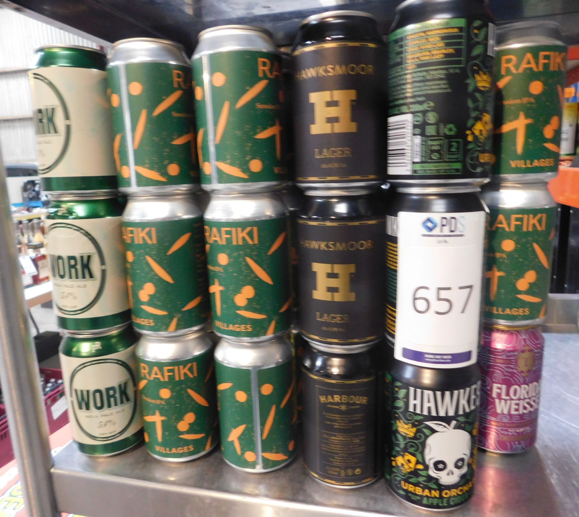 Approximately 100 Tins Craft Beers & Lagers (Located Brentwood, See General Notes for More Details)