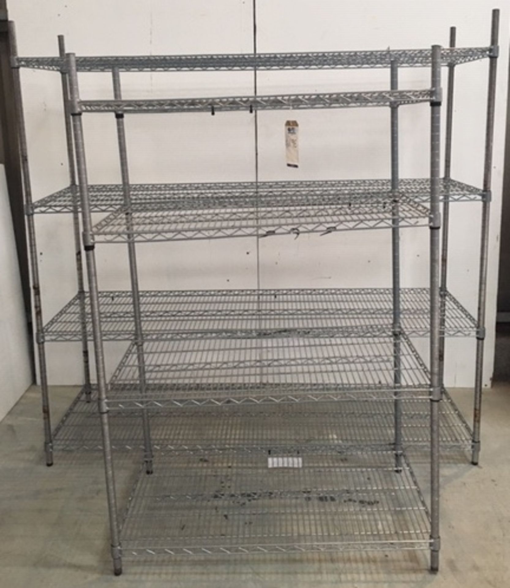 2 4-Tier Metal Racks (Located Brentwood, See General Notes for More Details)