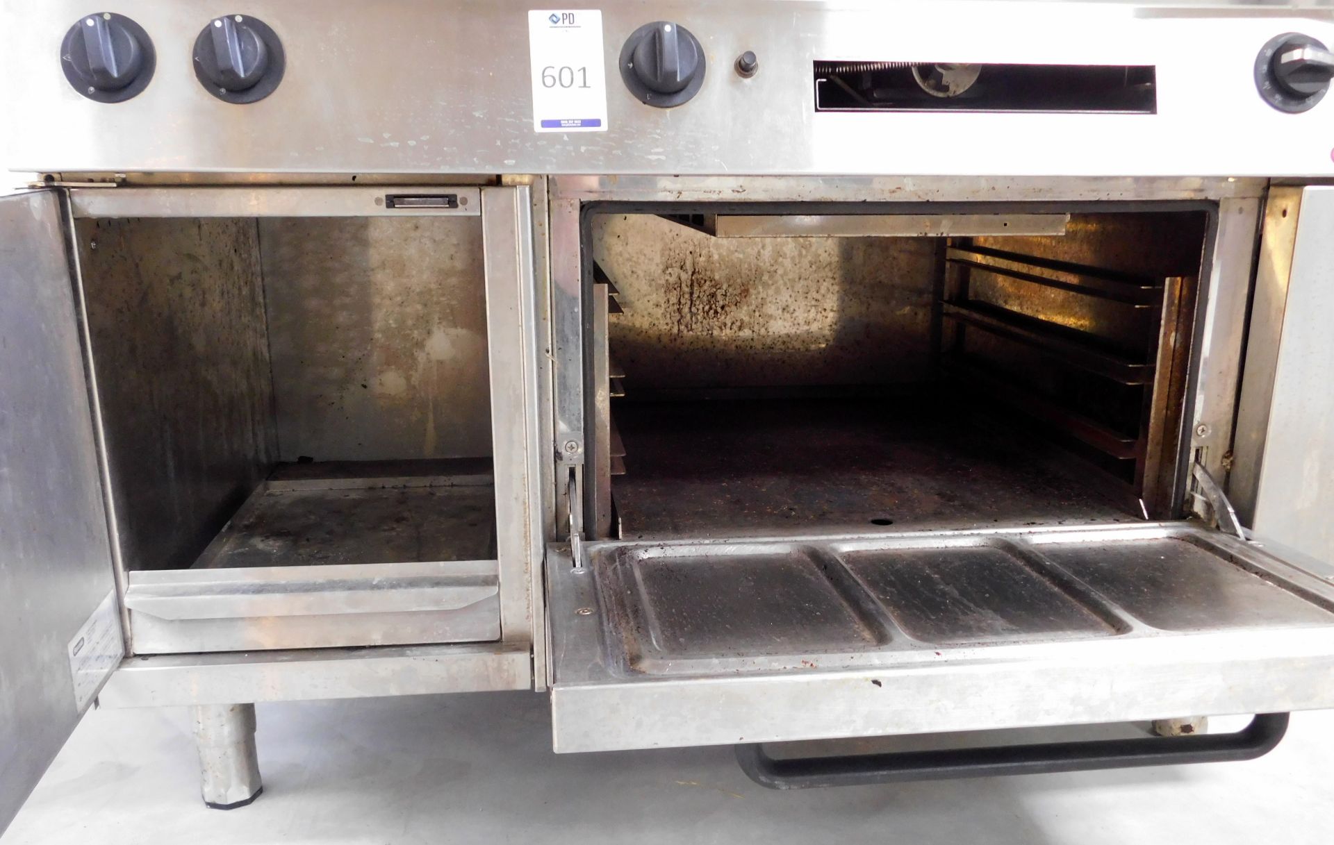 Navati NGHT 12-75 Gas Oven with Hotplate & Twin Burner, S/N: A104054D004TF-UK (1200mm) (Located - Image 2 of 3