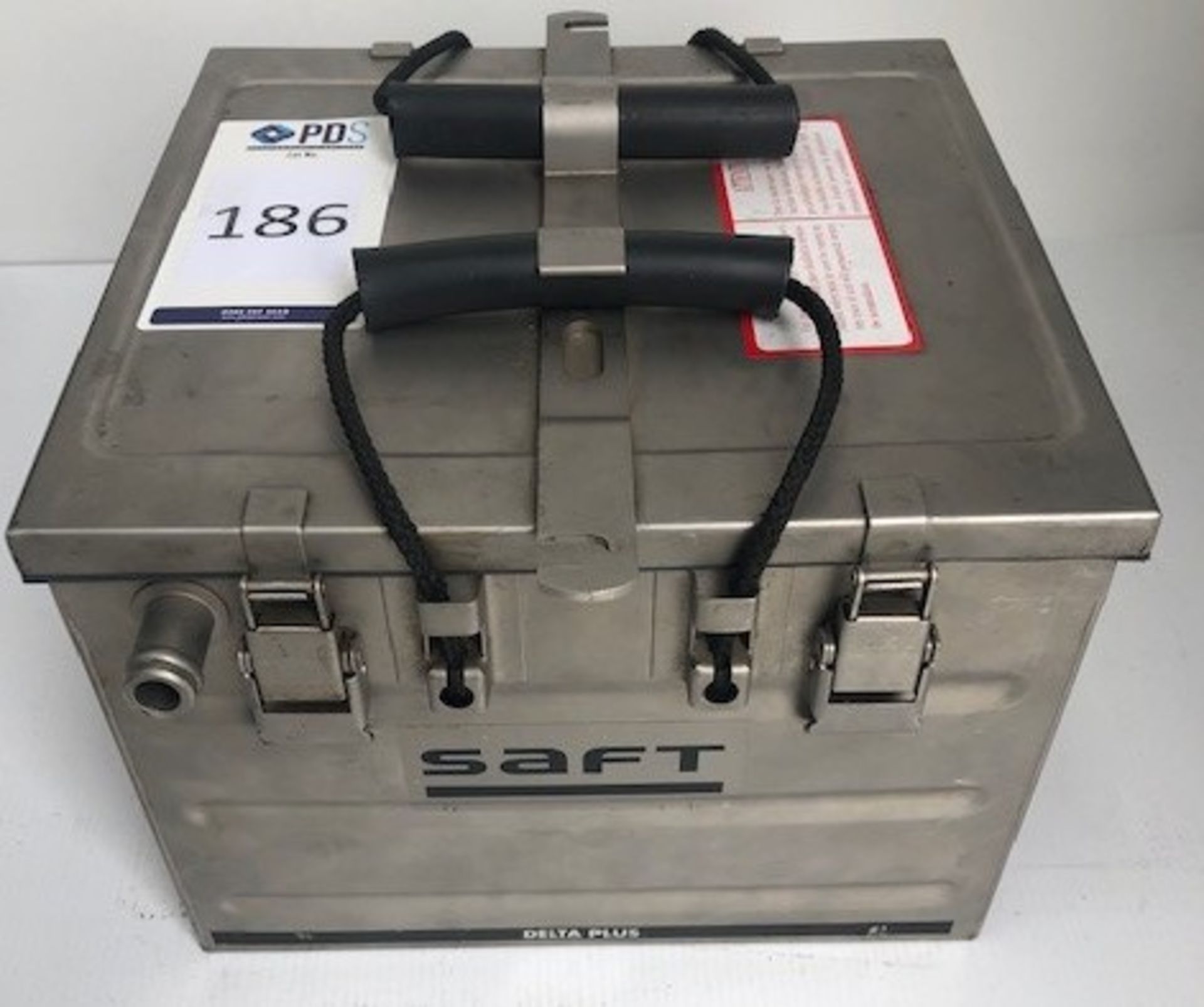 SAFT Delta Plus Nickel Cadmium Aircraft Battery, EBAS Ref; T03399 (Located Brentwood, See General