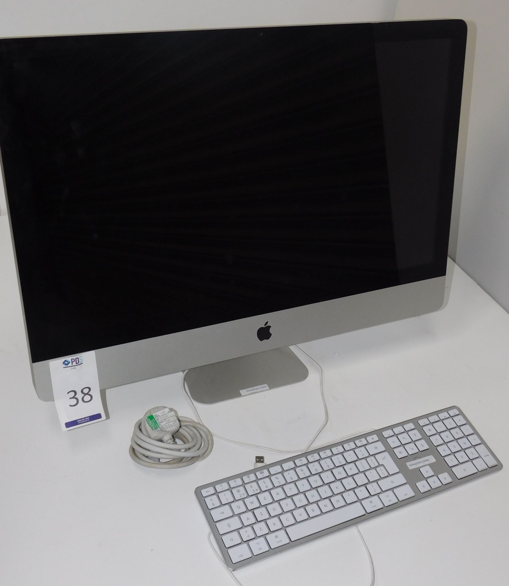 Apple iMac, 27 Inch Display, 2.7GHz, Core i5 (2011), Serial Number: C02HK29YDHJP (Located Brentwood,