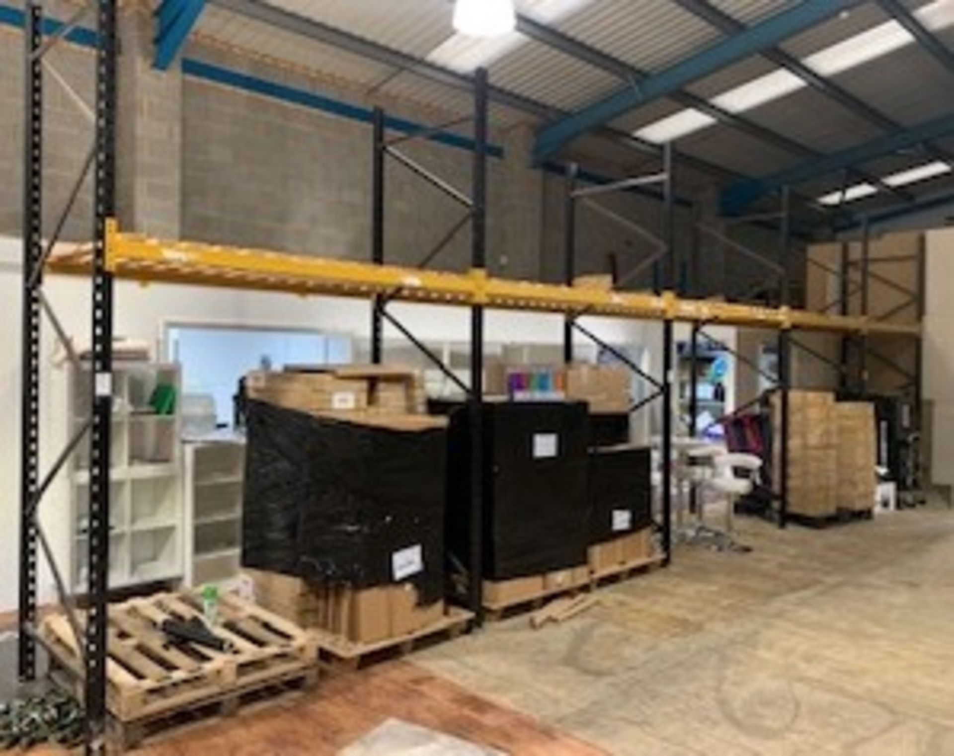 14 bays of Medium Gauge Pallet racking (excludes stock) (Located Towcester, See General Notes for - Image 2 of 4