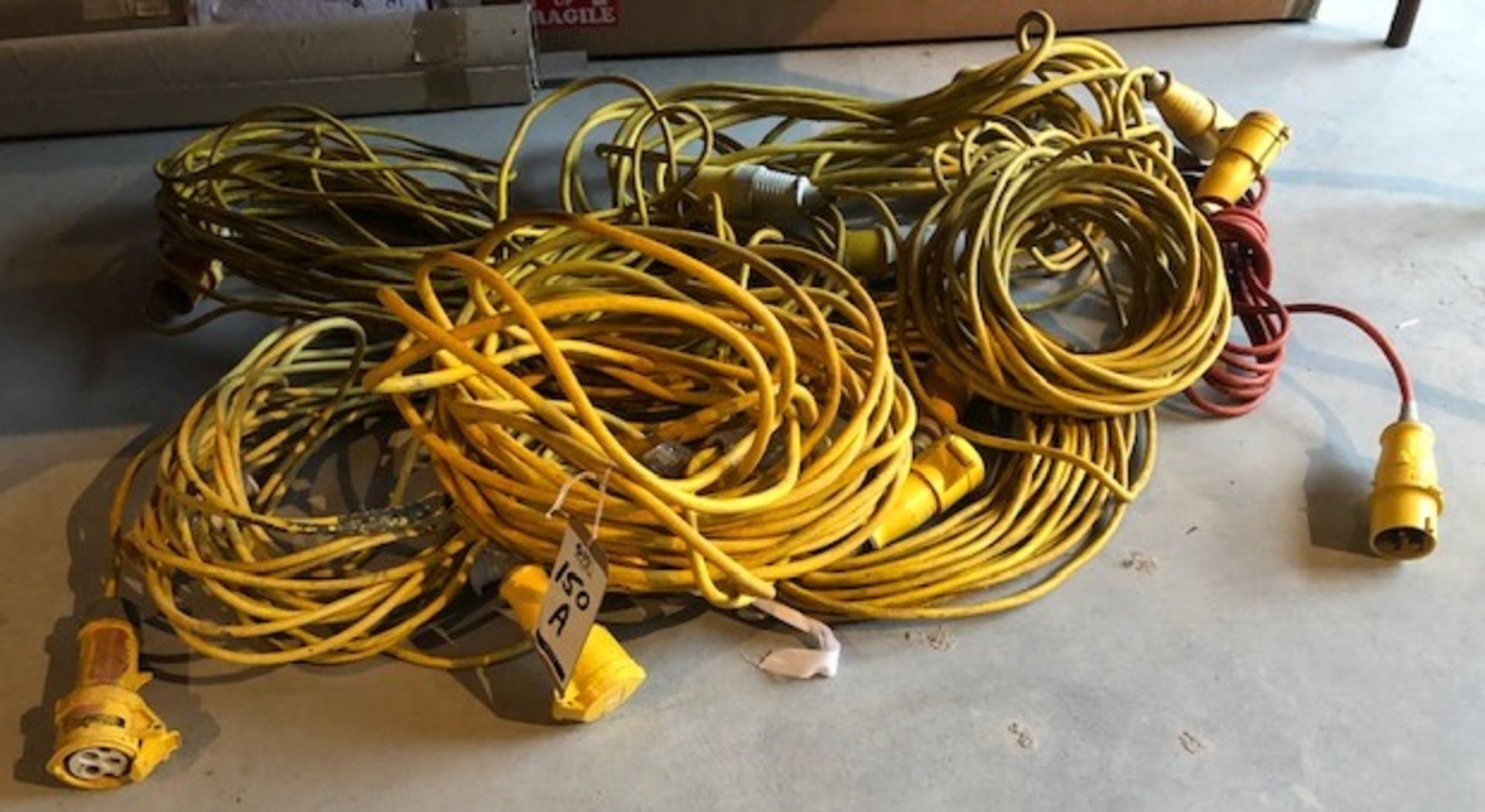 Quantity of 110v Leads (Located Brentwood, See General Notes for More Details)