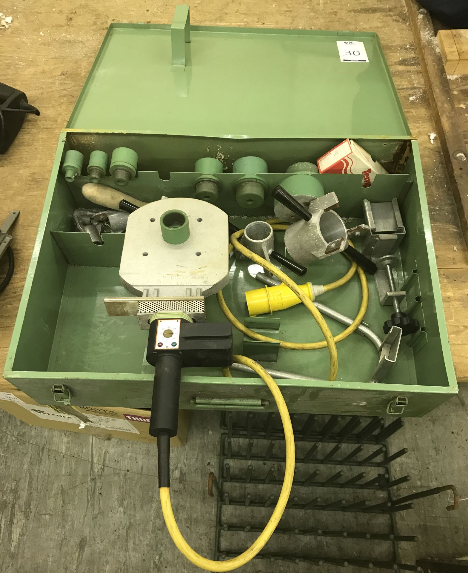 Ritmo R125Q TFE Plastic Pipe Welder & Hardcase (Located Northampton, See General Notes for More