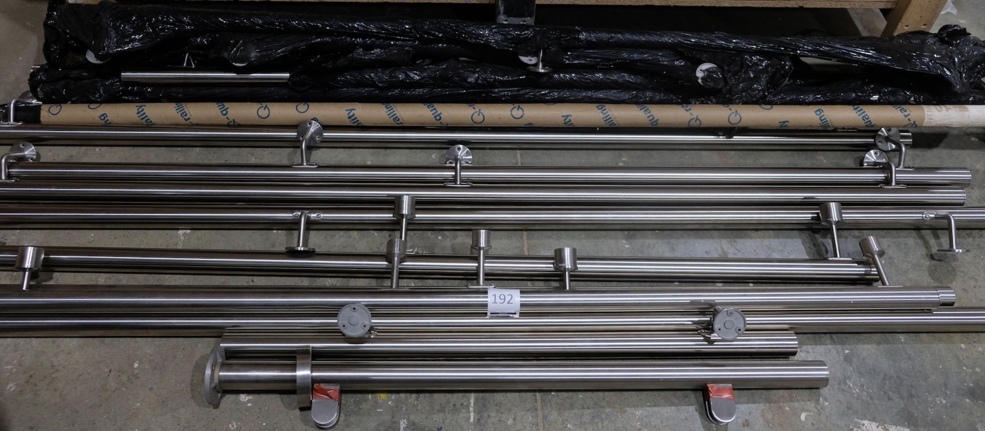 15 Stainless Steel Handrails, Various Lengths (Located Bicester, See General Notes for More