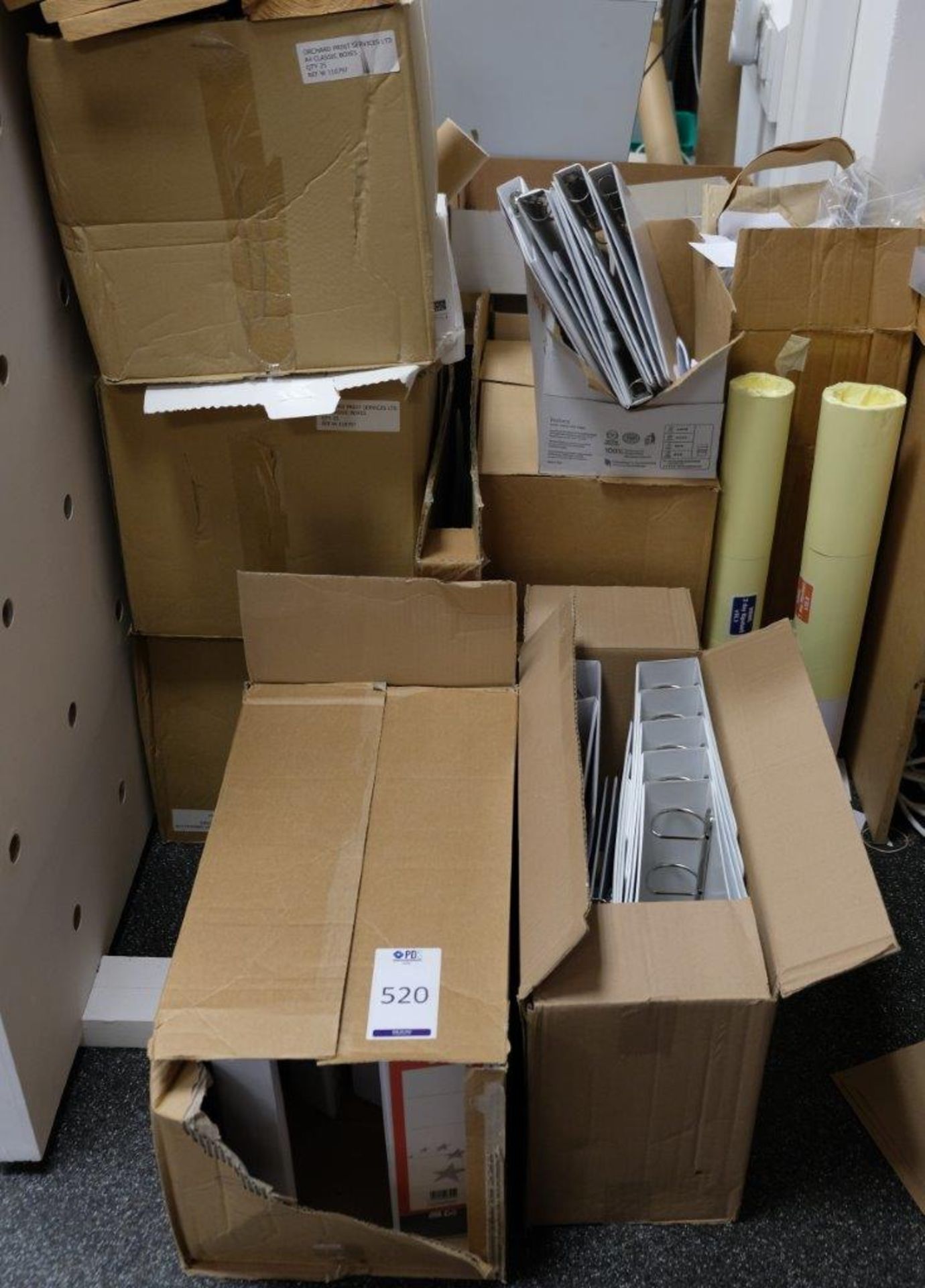 Quantity of Folders, Jigs Etc. (Located Daventry, See General Notes for More Details)