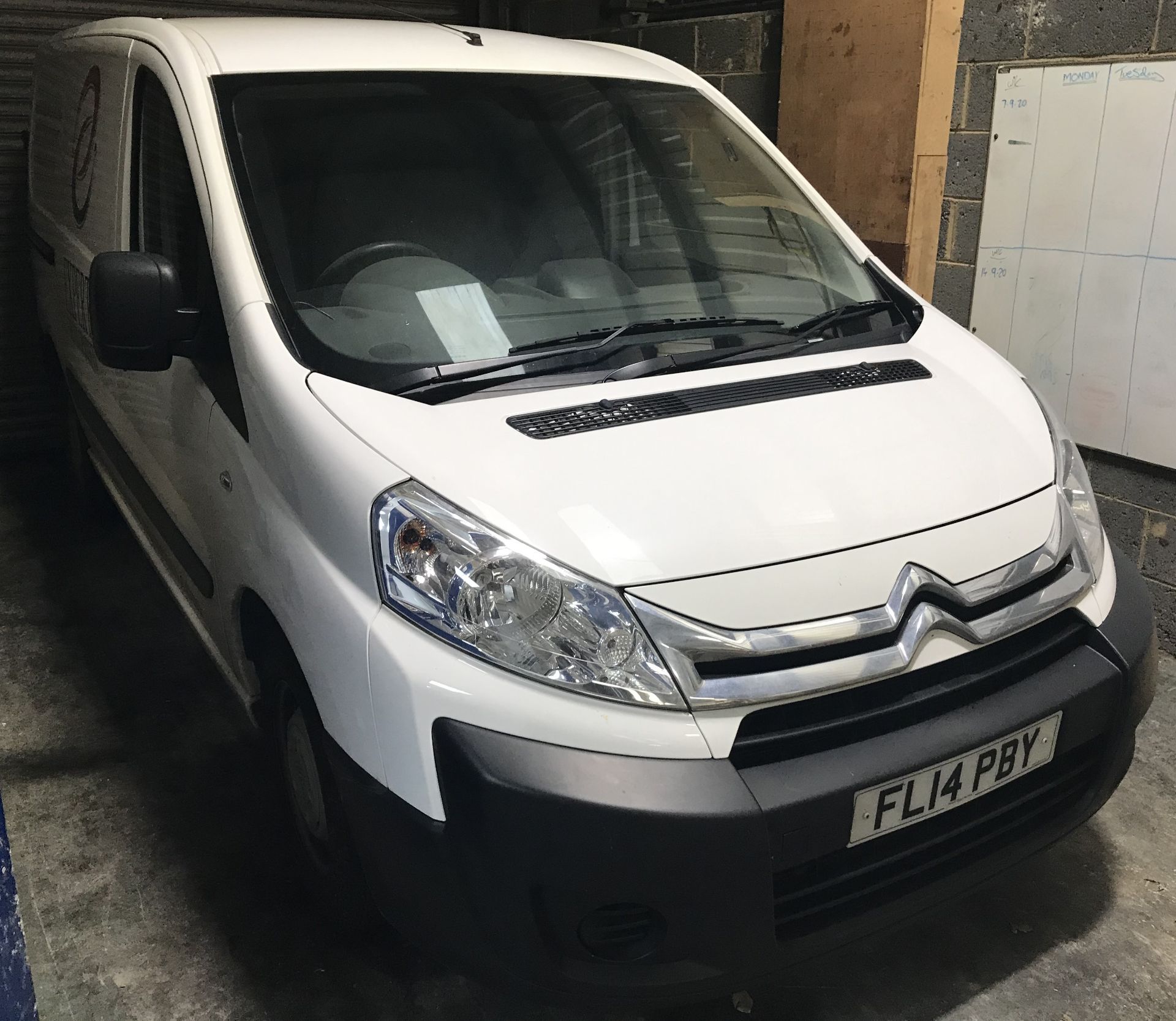 Citroen Dispatch 1.6 HDi 90 H1 Panel Van, Registration Number FL14 PBY, First Registered 14th