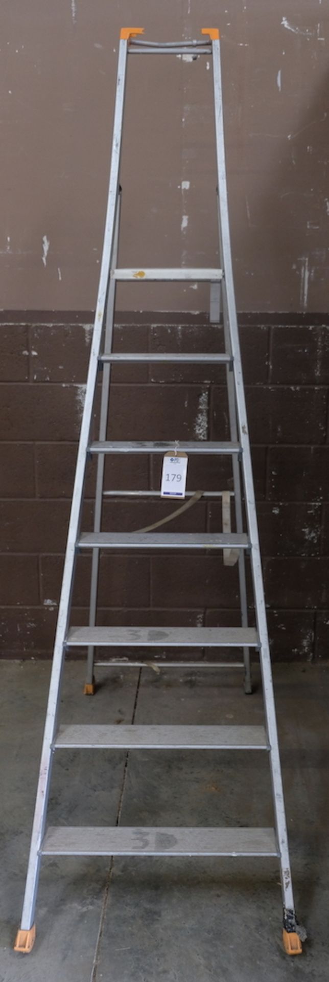 Pair of 5 Rung Aluminium Step Ladders, 150kg max. (Located Bicester, See General Notes for More