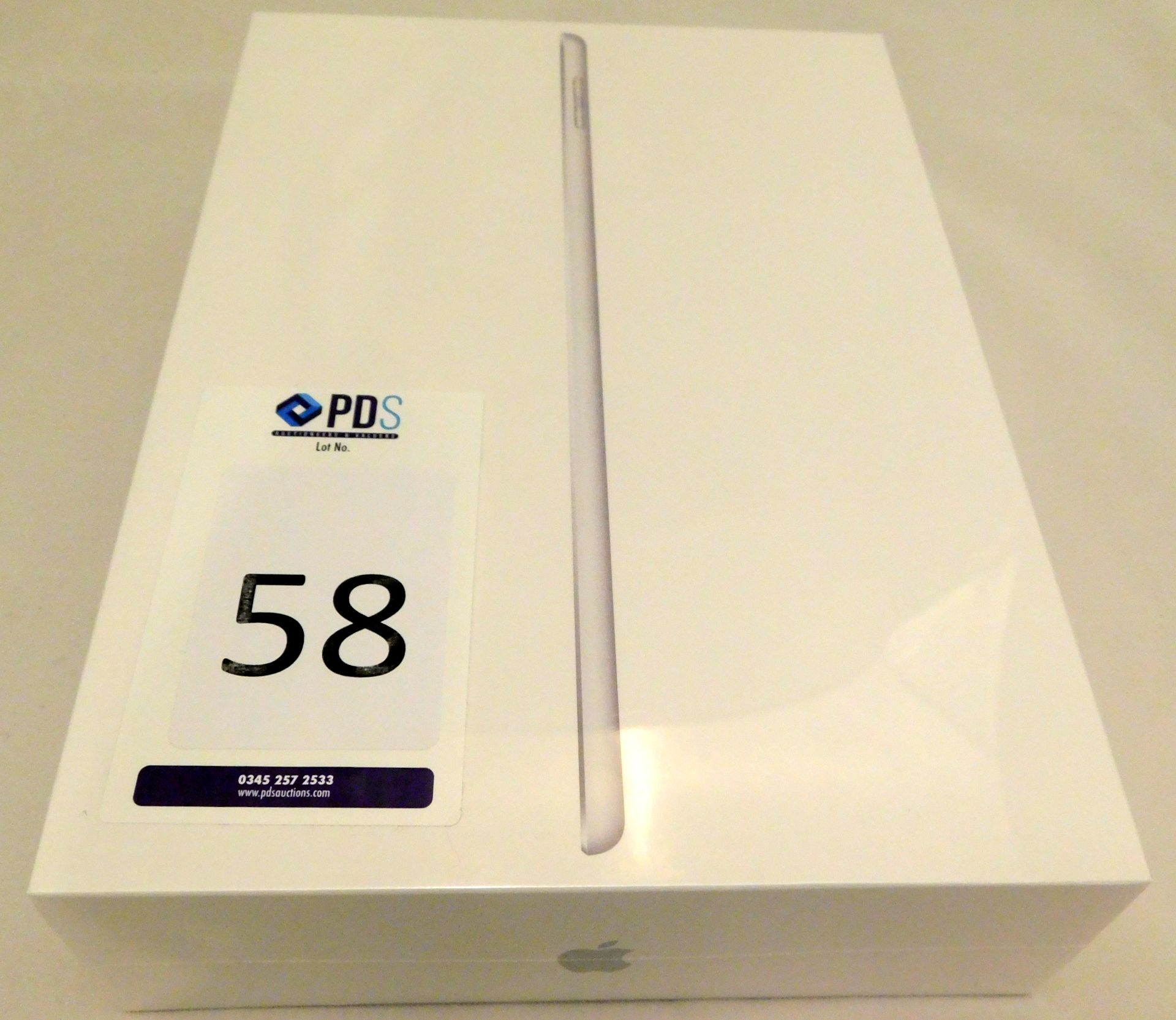 Apple A2197 iPad, 7th Gen, 32GB, Silver, Serial Number: DMPC80U9MF3N, (New in Sealed Box) (Located