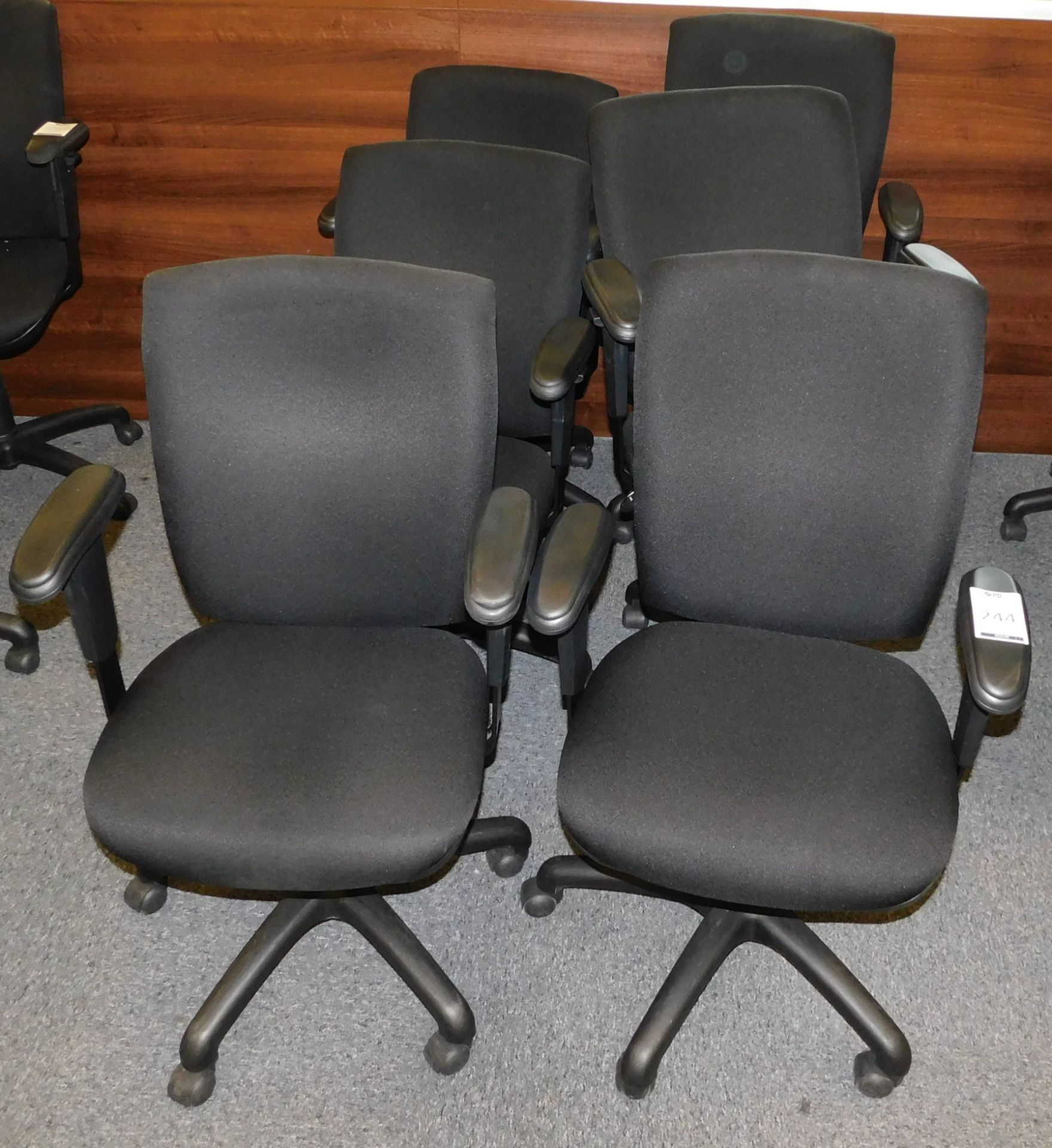 6 Swivel Operators Chairs (Located Stockport - See General Notes for More Details)