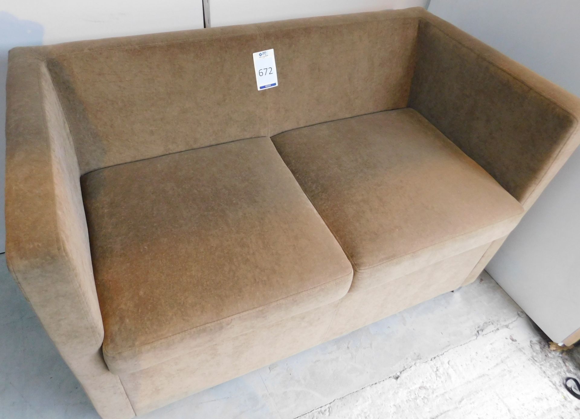 Jack Twin Seat Sofa, 120cm x 65cm (Located Brentwood - See General Notes for More Details)