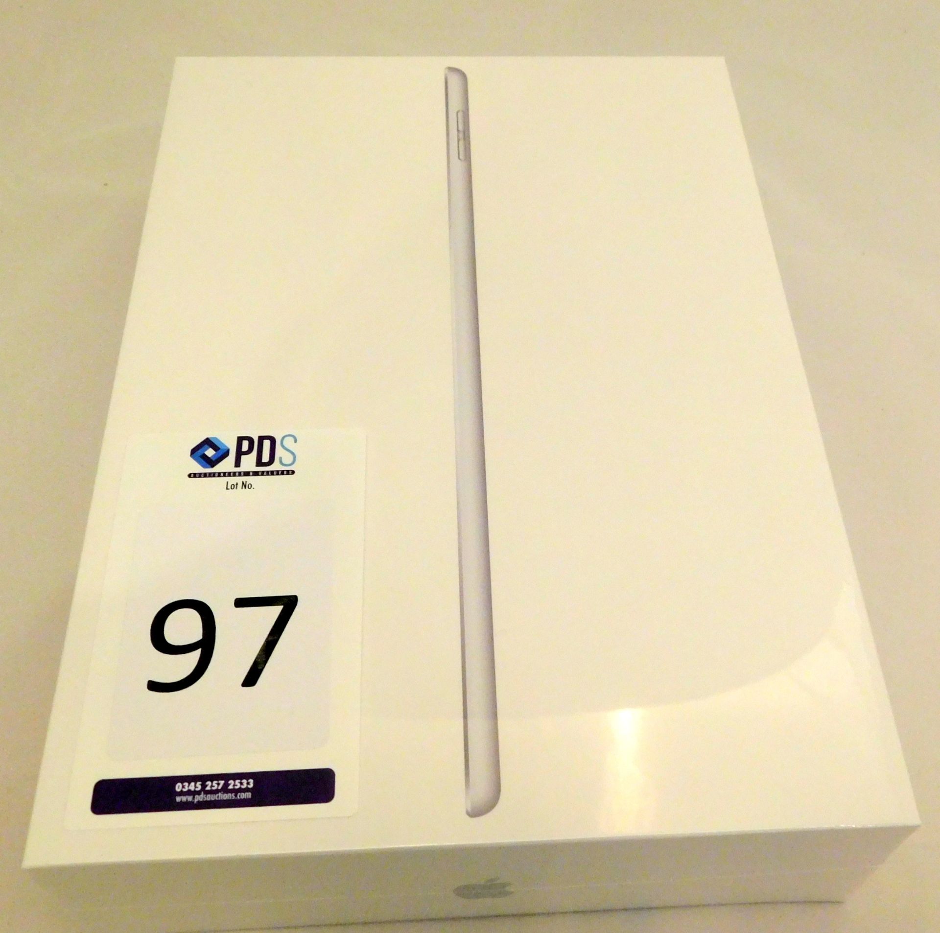 Apple A2197 iPad, 7th Gen, 32GB, Silver, Serial Number: DMPC80TWMF3N, (New in Sealed Box) (Located