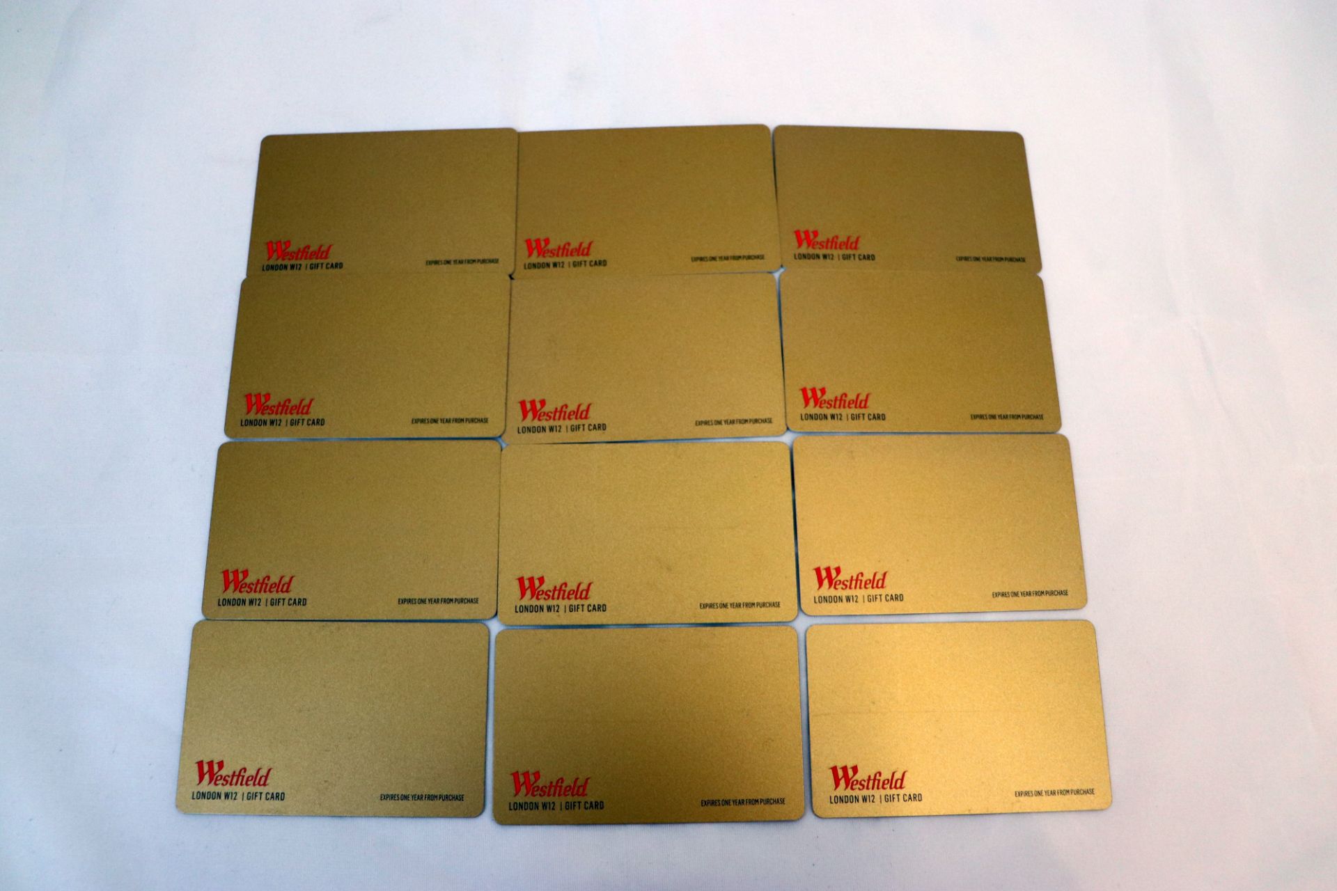 £300 Westfield London Shopping Centre Gift Cards, Expiry Date Believed to be 3rd March 2021 (NO