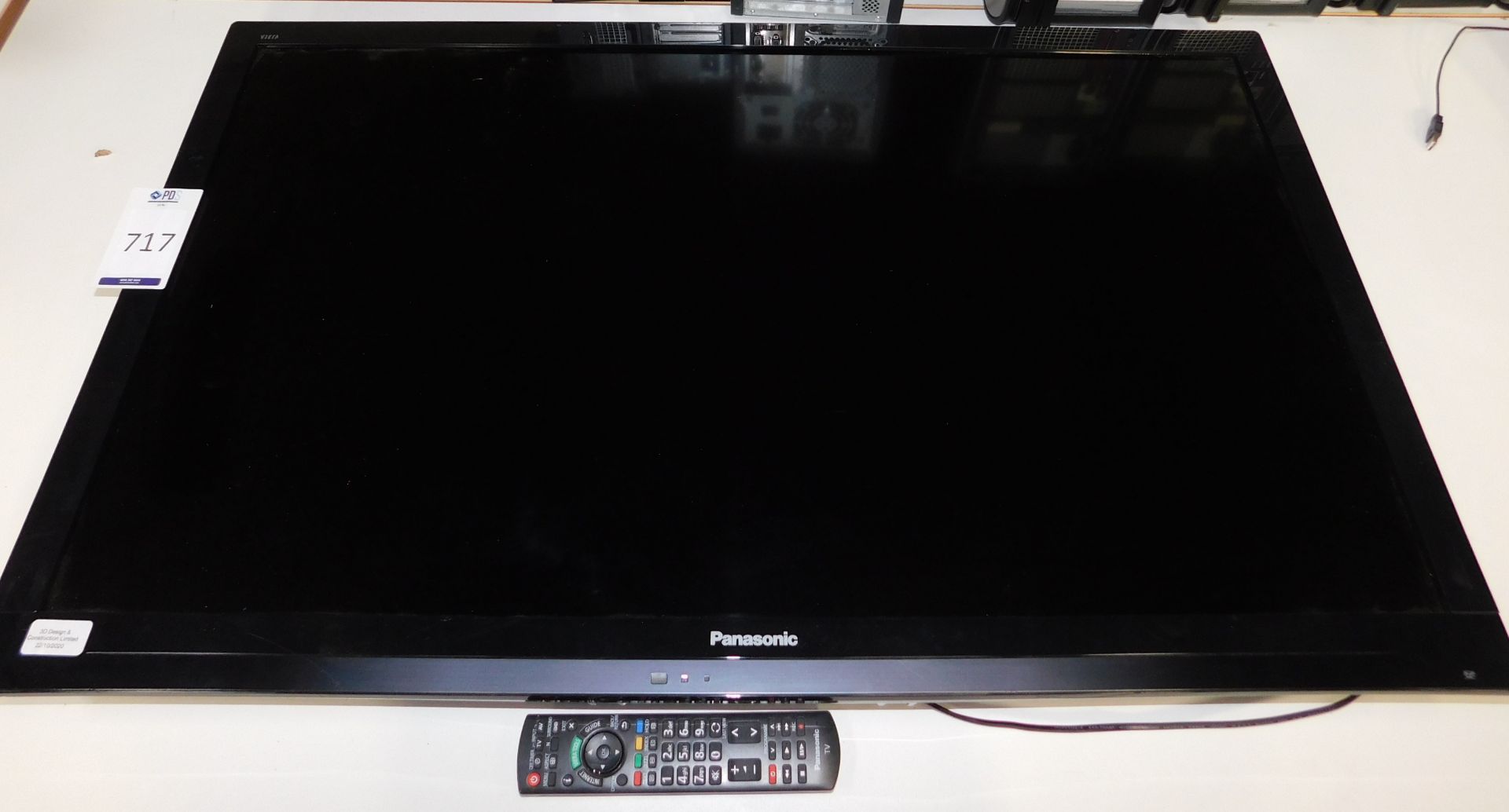 Panasonic 42” LCD Television (Located Brentwood, See General Notes for More Details)