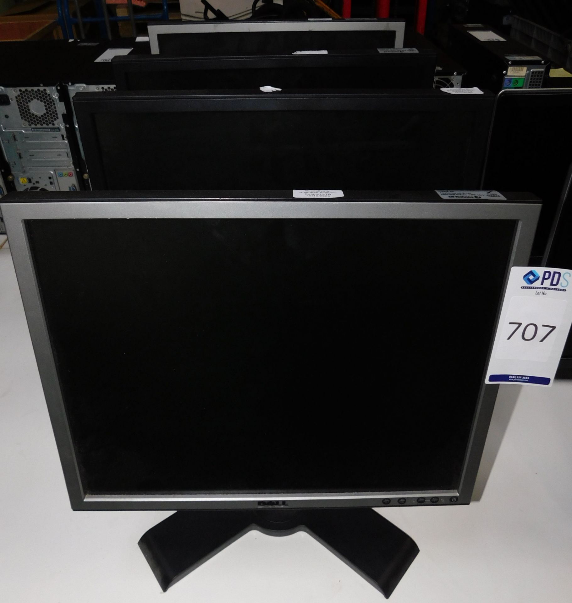 4 Various Dell Monitor (Located Brentwood, See General Notes for More Details)