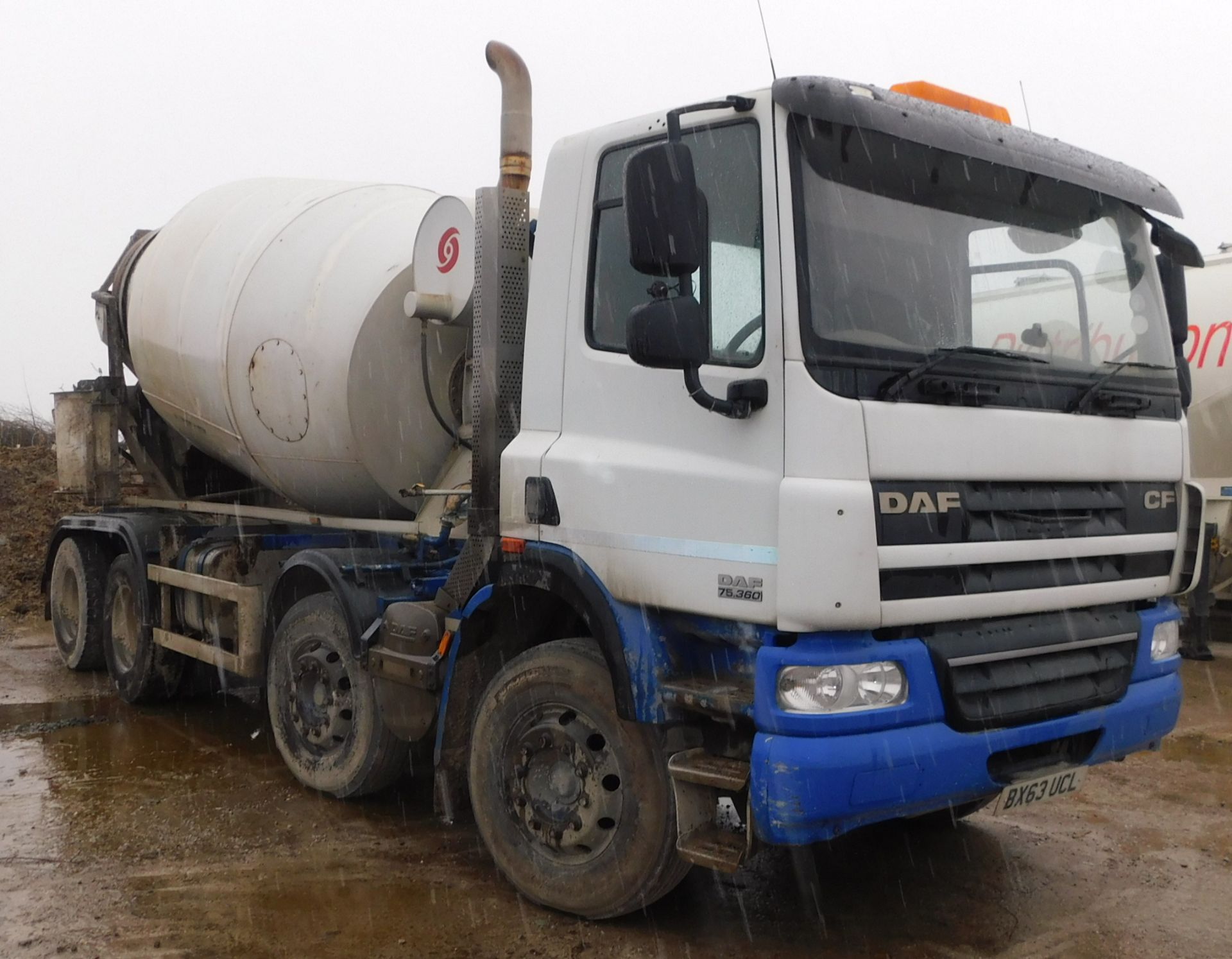 DAF CF FAD 75.360 8x4 with 8m3 McPhee Transit Mixer & Day Cab (Euro 5), Manual, Registration BX63 UC - Image 2 of 18