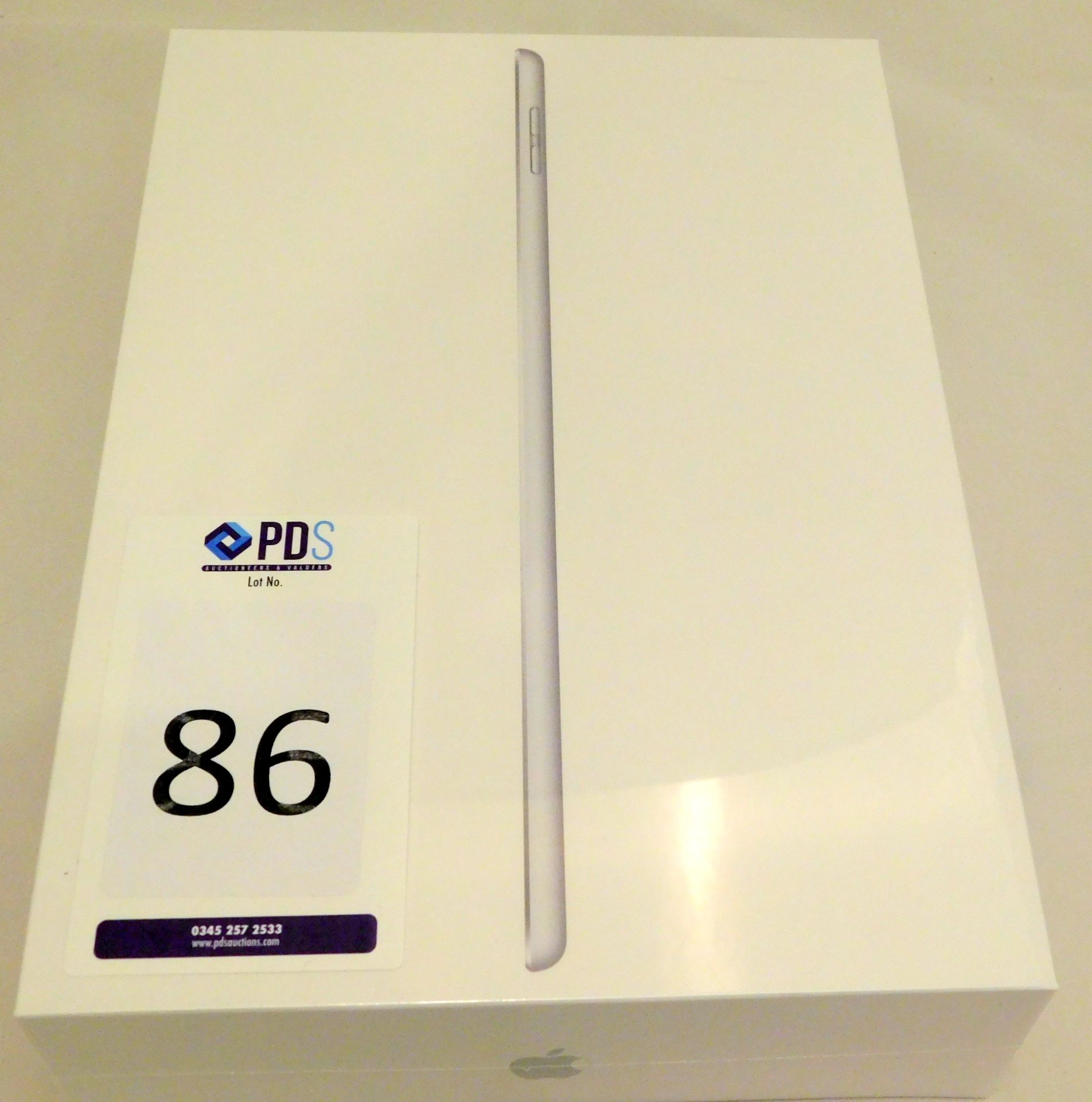 Apple A2197 iPad, 7th Gen, 32GB, Silver, Serial Number: DMPC810KMF3N, (New in Sealed Box) (Located