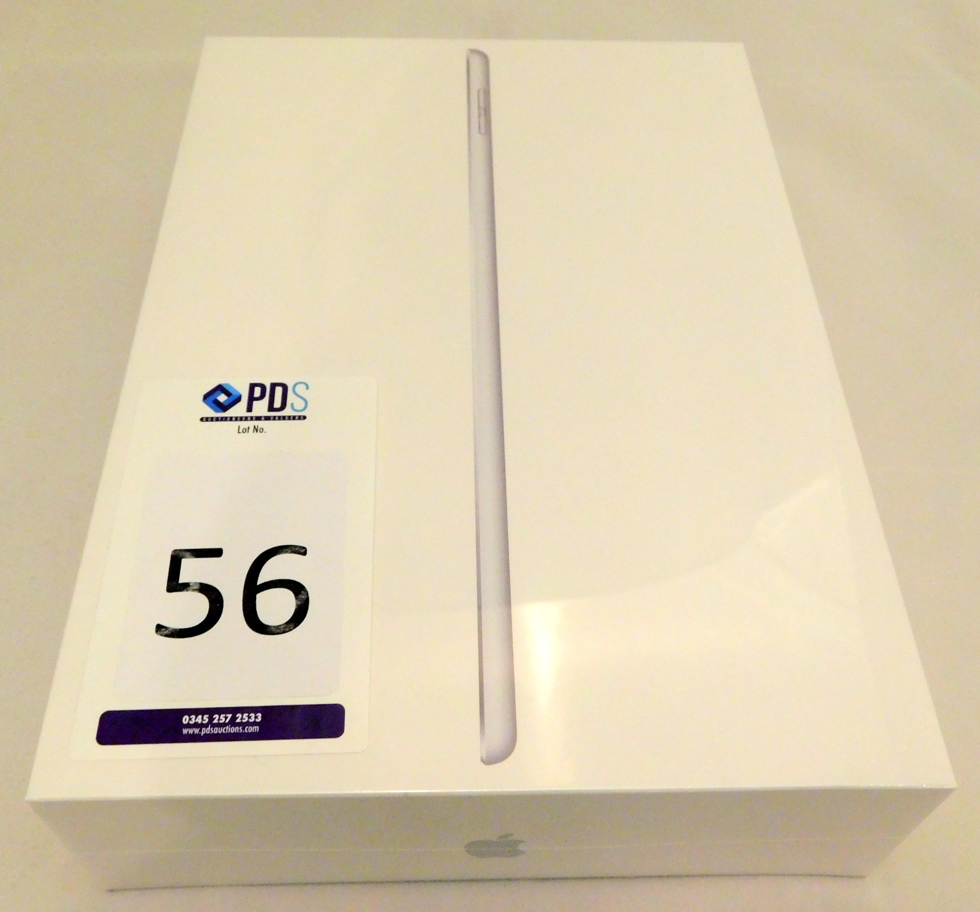 Apple A2197 iPad, 7th Gen, 32GB, Silver, Serial Number: DMPC80URMF3N, (New in Sealed Box) (Located