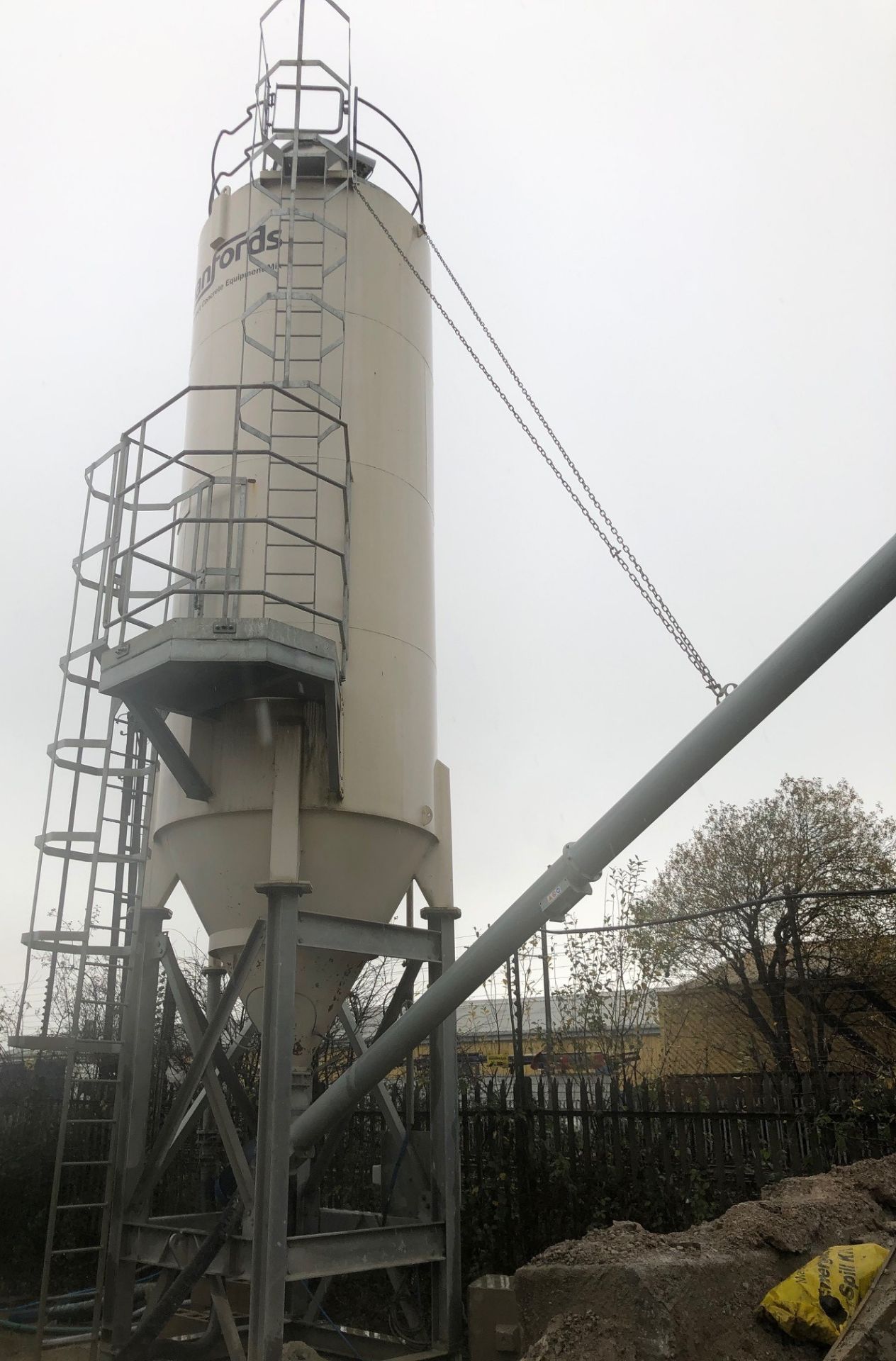 Danford 40 Tonnes Storage Silo, Serial Number EF135  (Located Rochdale - See General Notes for More - Image 6 of 6