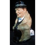 Royal Doulton Winston Churchill Toby jug. (B.P. 24% incl. VAT)