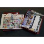Great Britain box with selection of First Day covers, few presentation packs, mint stamps in
